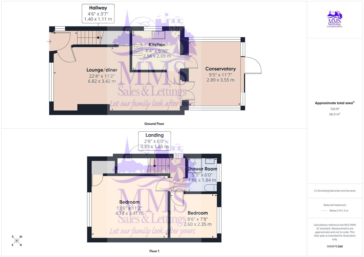 46, Settington Avenue, Chatham floorplan
