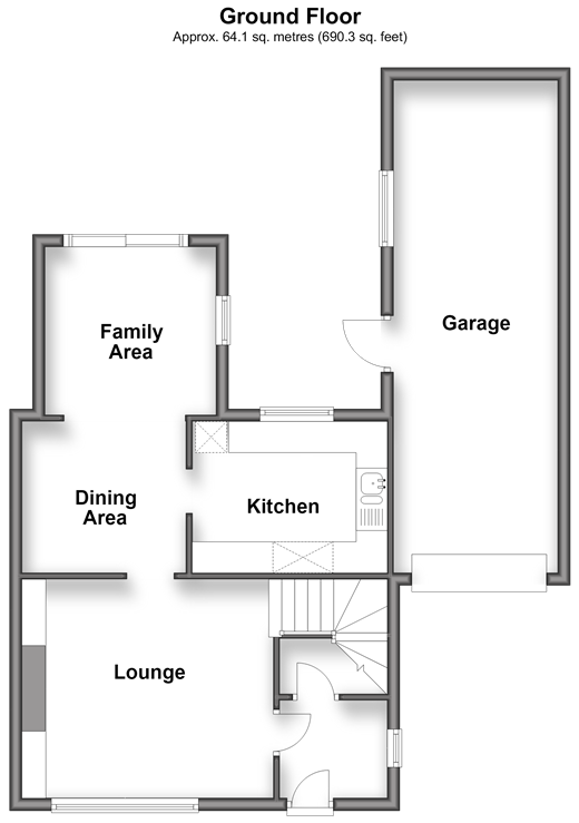 Rowan Close, Aylesford floorplan