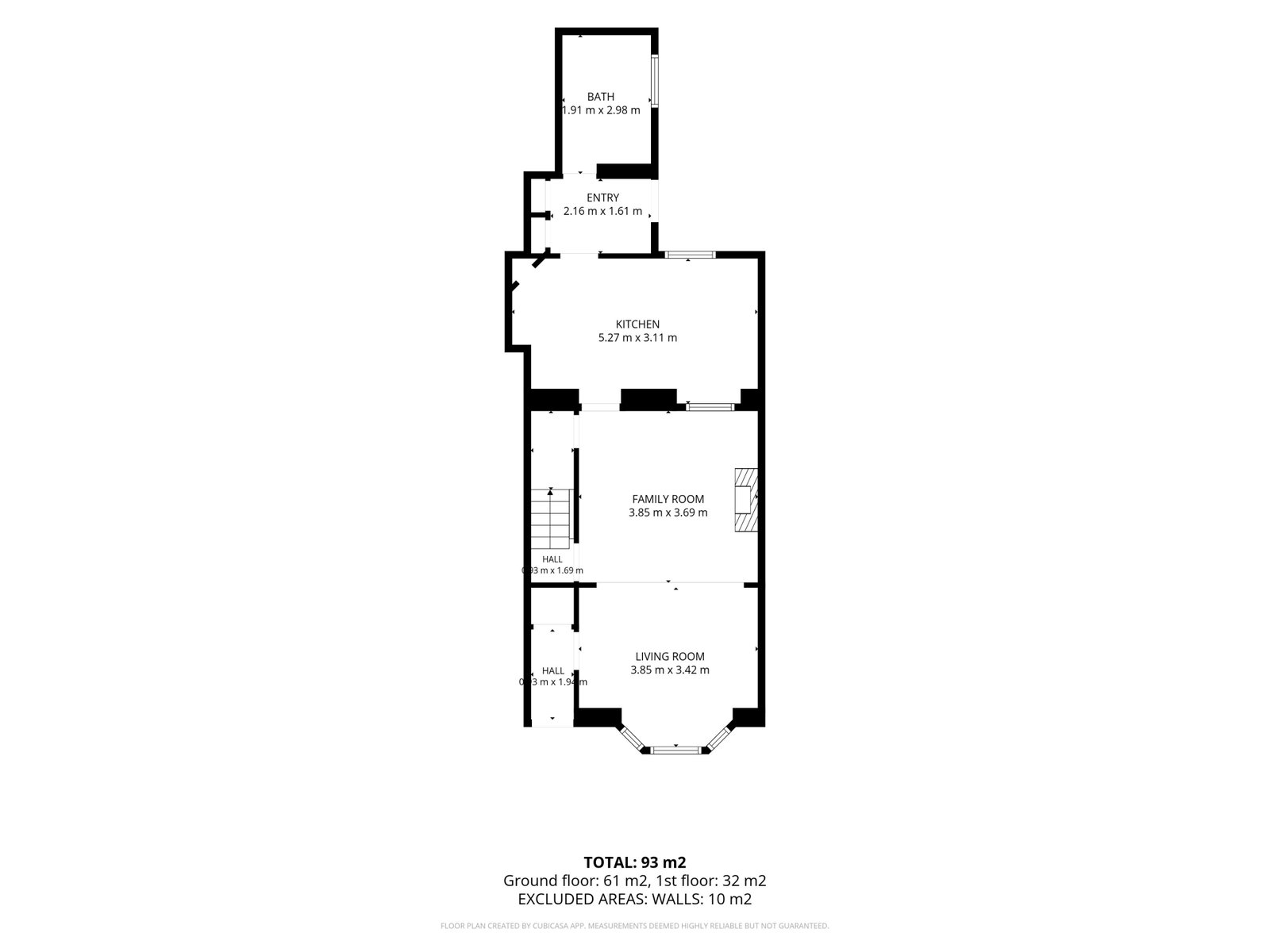 26, Graig Terrace, Caerphilly floorplan