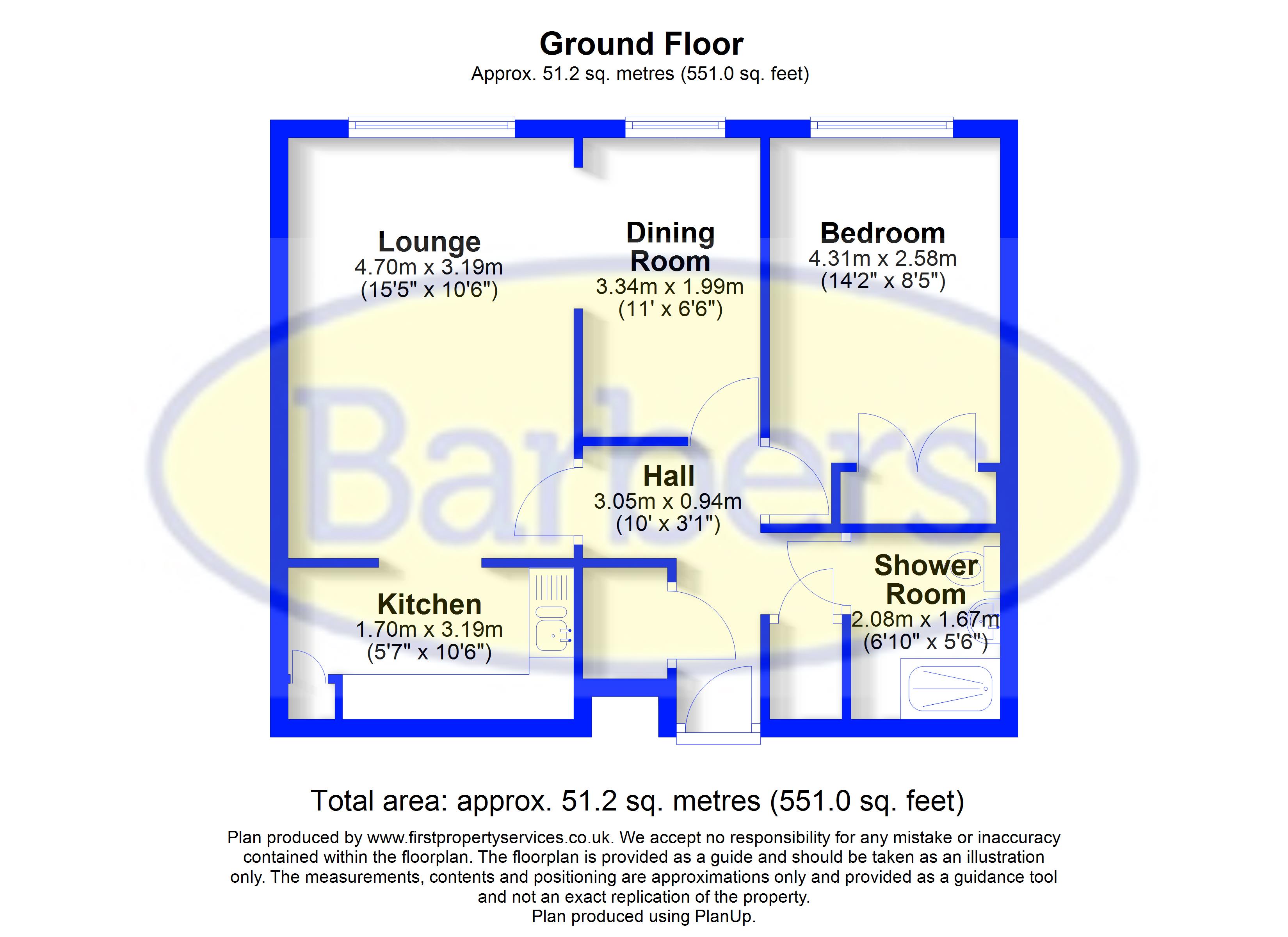 5, St Johns Park, Whitchurch floorplan