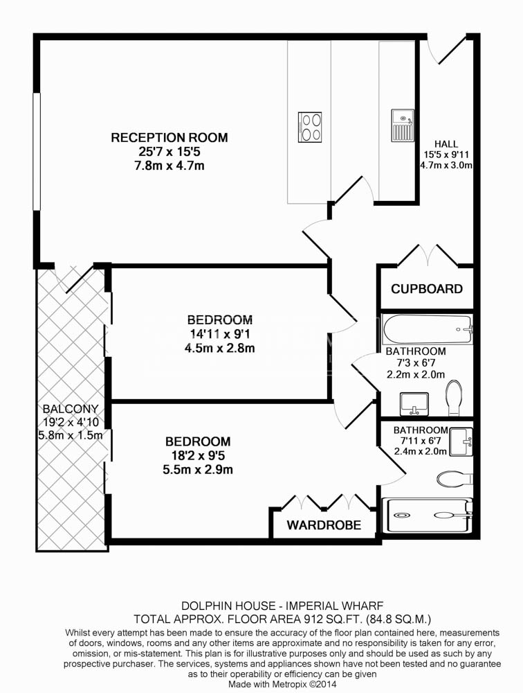 2 Bedrooms Flat to rent in Lensbury Avenue, Fulham SW6