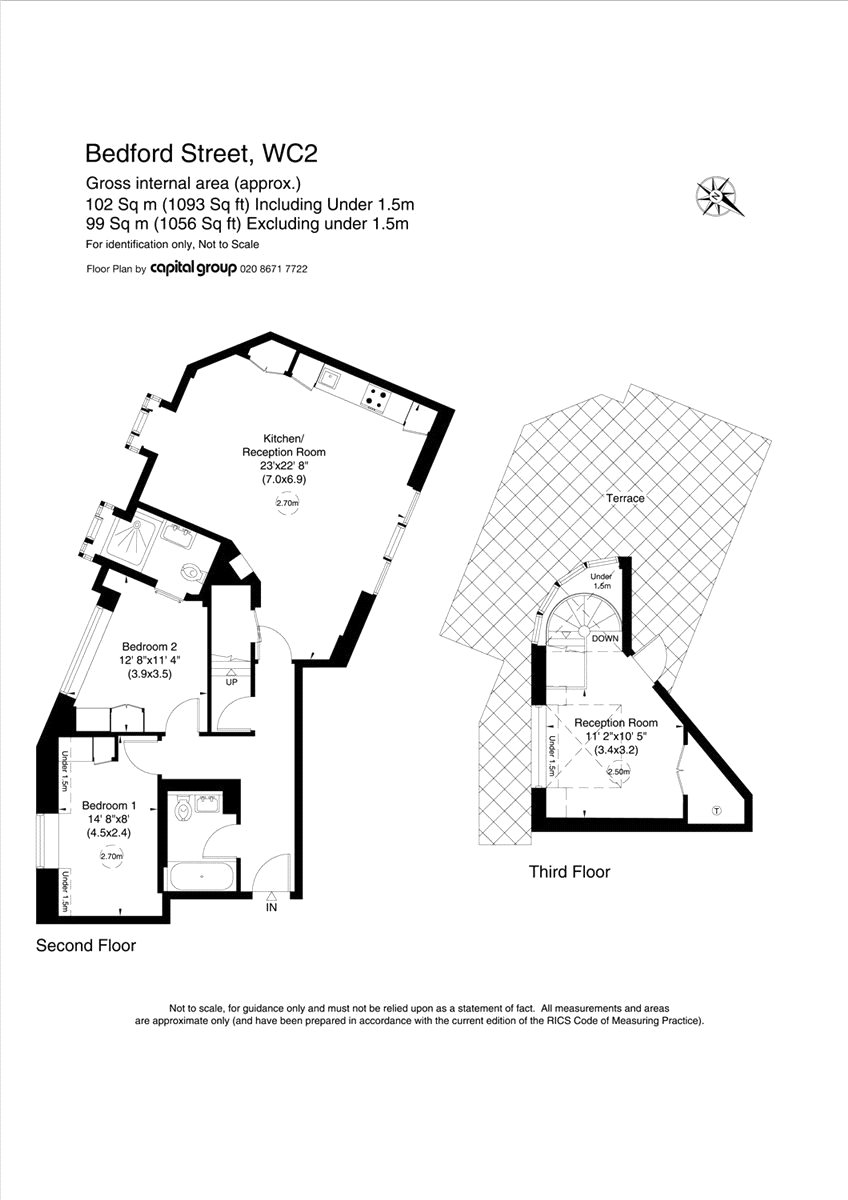 2 Bedrooms Flat to rent in Bedford Street, Covent Garden WC2E