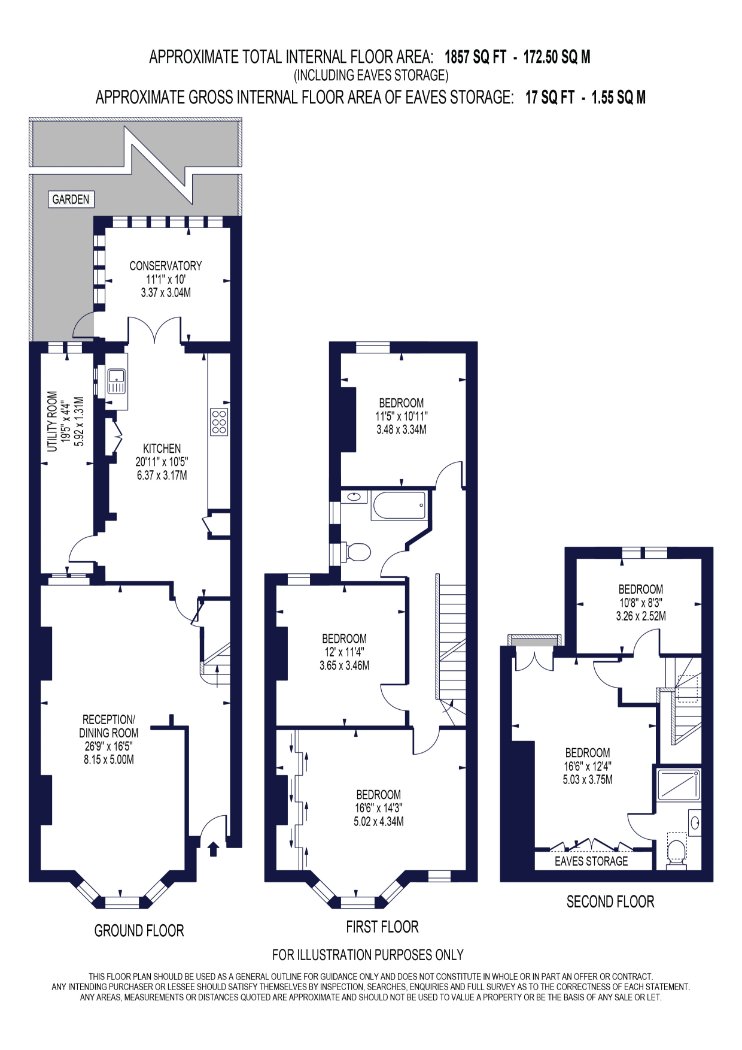 3, Phoenix Road, London floorplan