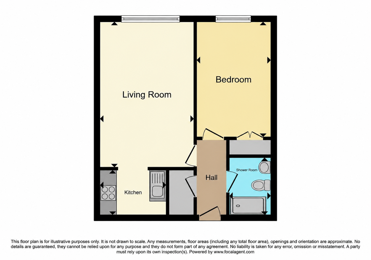 23, Parklands Court, Swansea floorplan