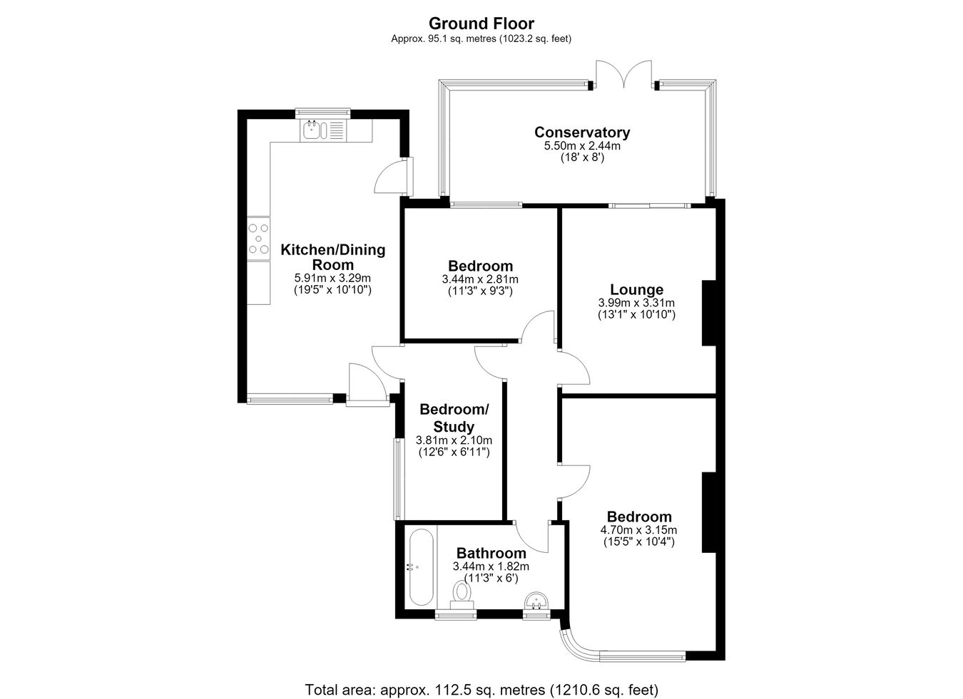 39, Alexandra Road, Folkestone floorplan