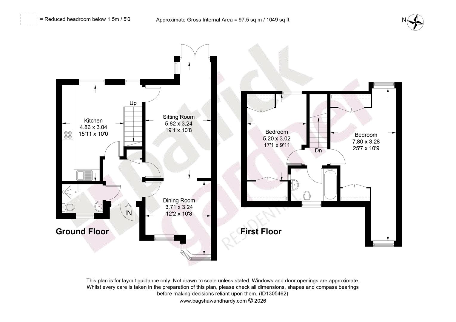 3 Red House Mews,, Lutyens Close, Effingham floorplan