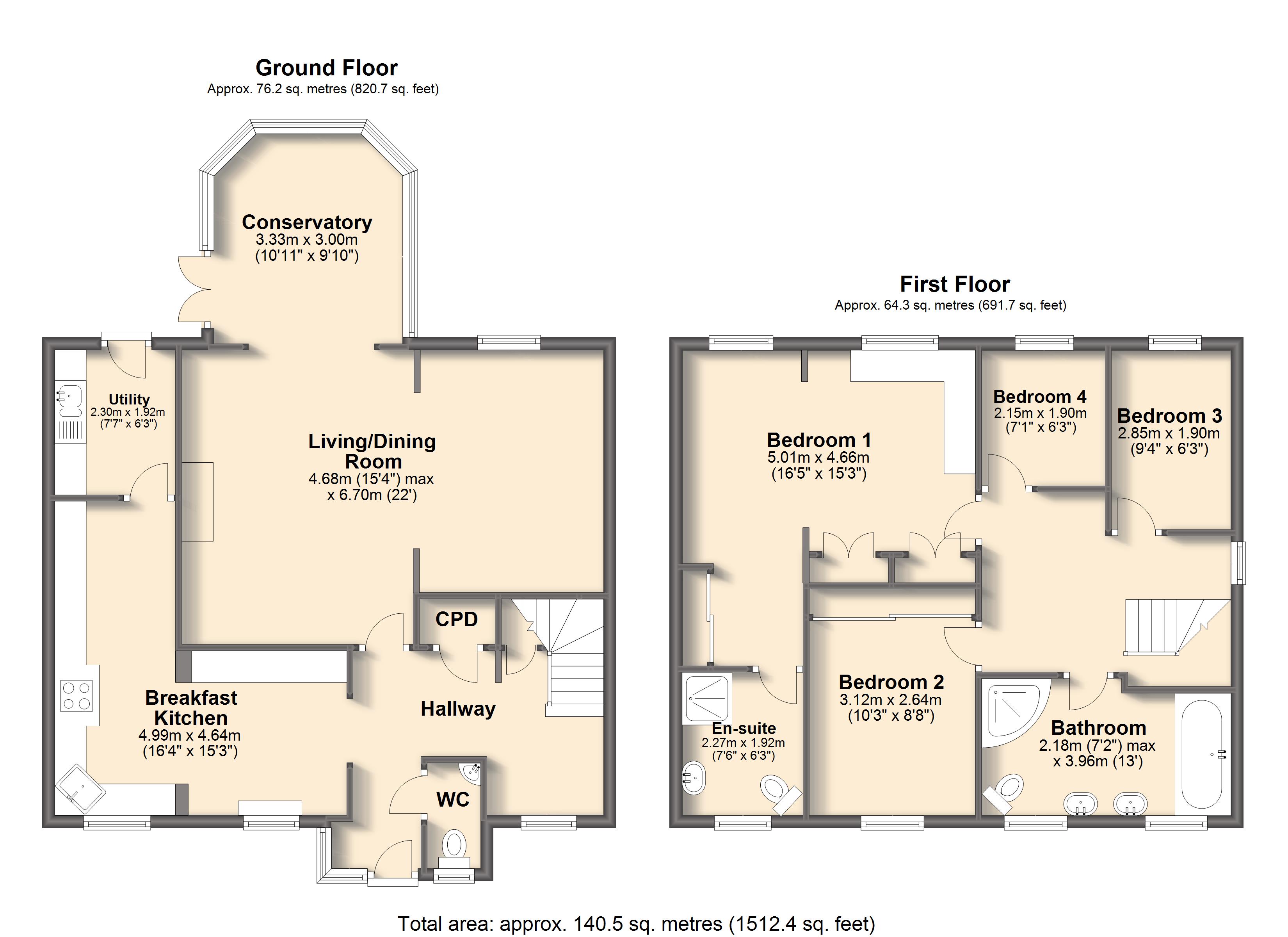 4 Bedrooms Detached house for sale in Skipton Road, Swallownest, Sheffield S26