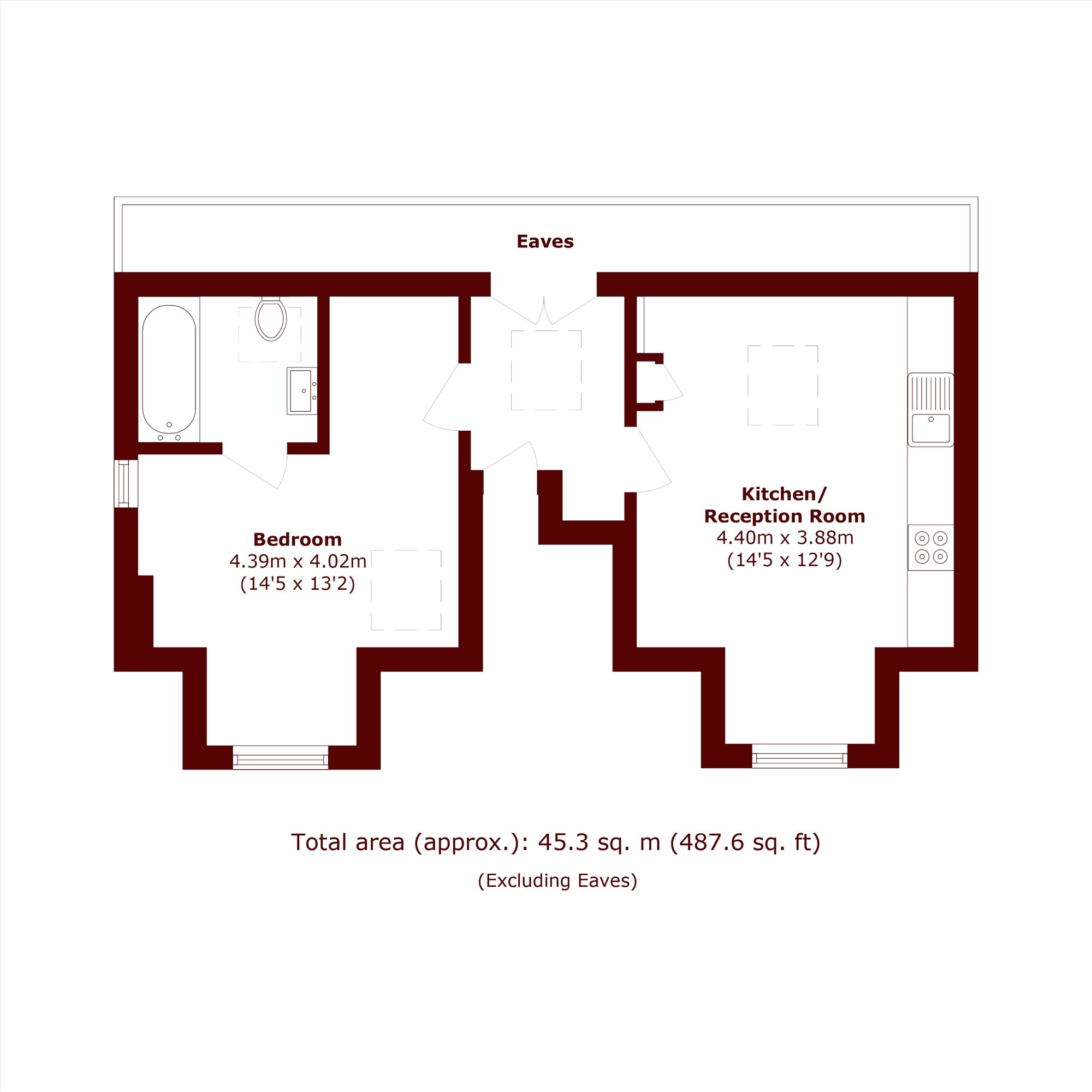 109d, Victoria Way, London floorplan