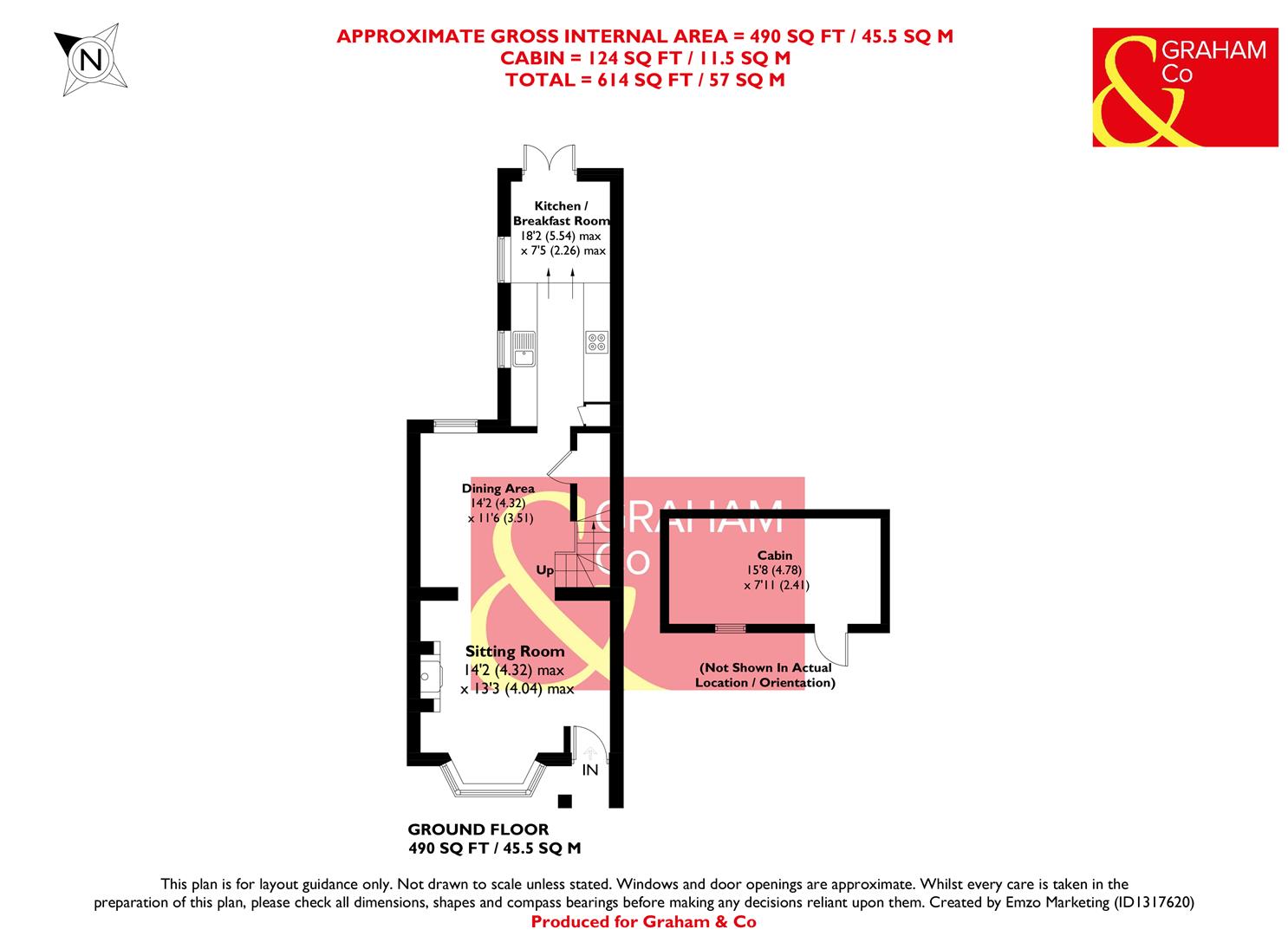 34, Anton Road, Andover floorplan