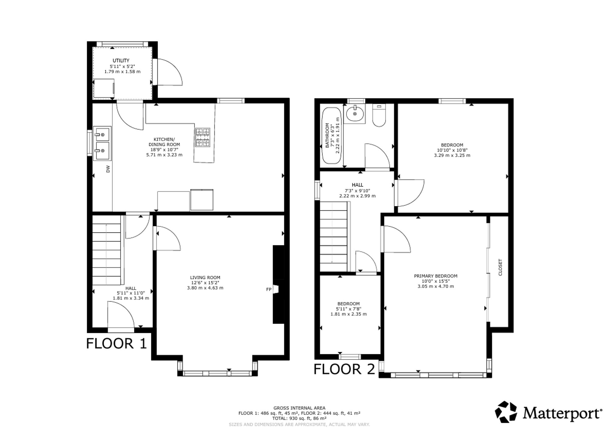 4 Iain Drive, Glasgow floorplan