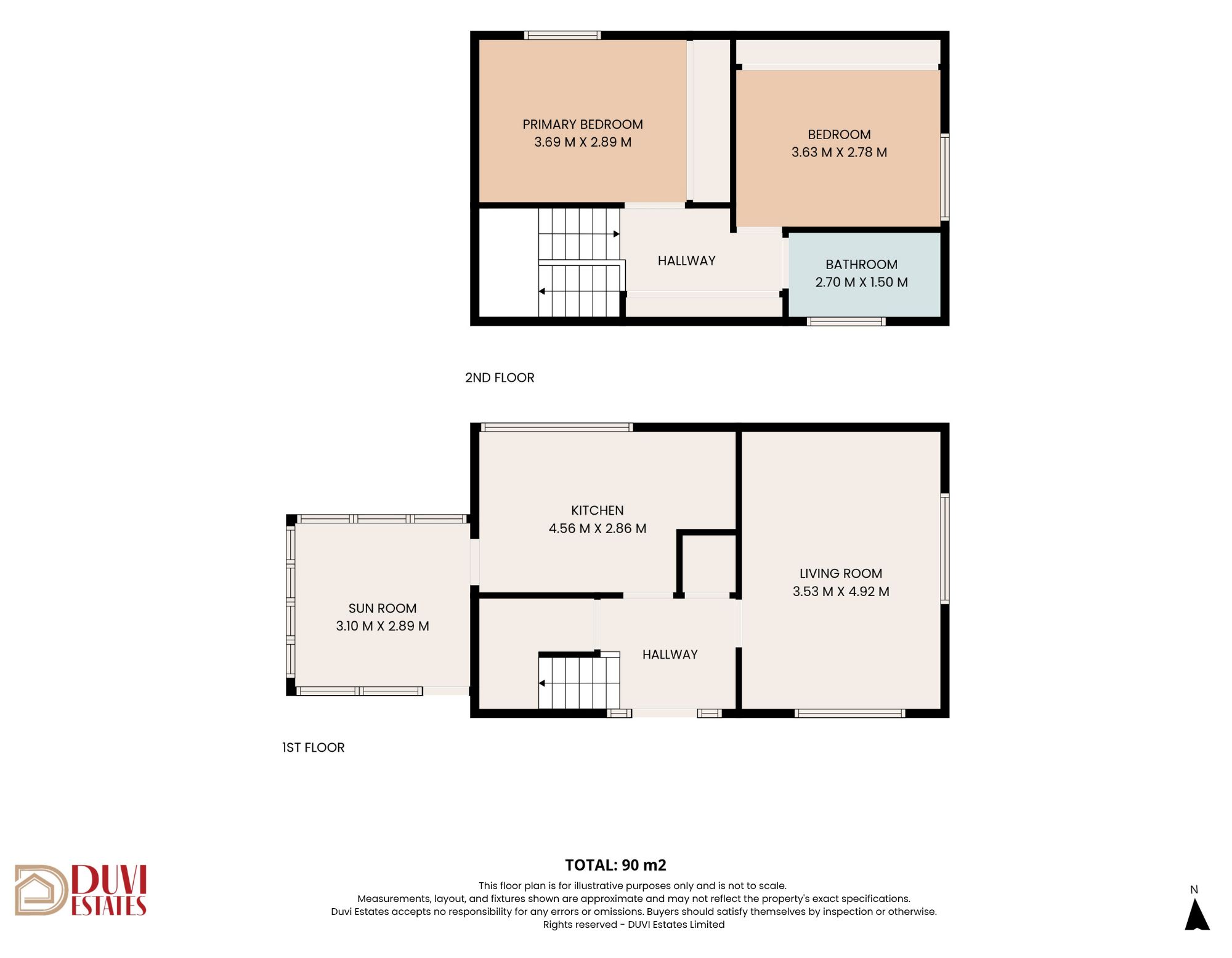 74, Moss Side Road, Cowdenbeath, KY4 floorplan