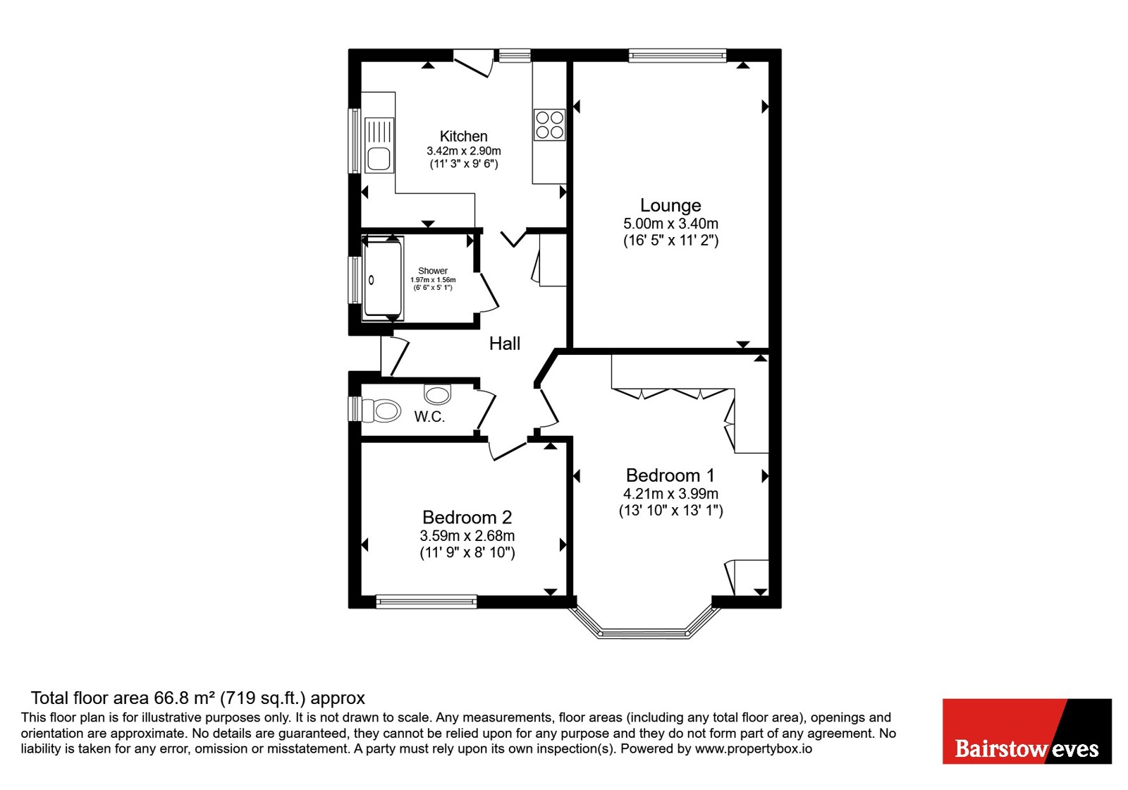 34, The Redinge, Essex floorplan