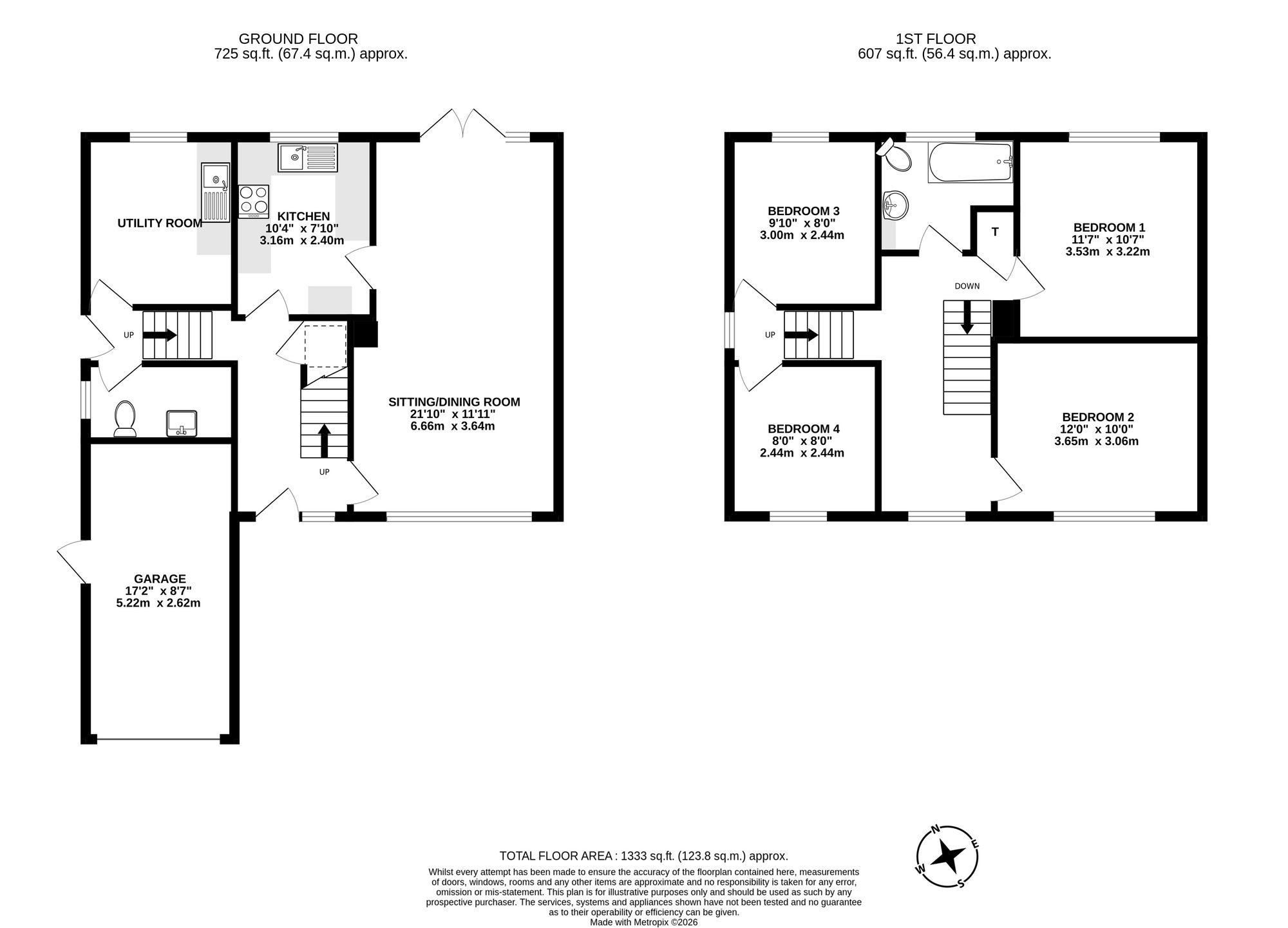 25 Warren Wood Drive, High Wycombe floorplan