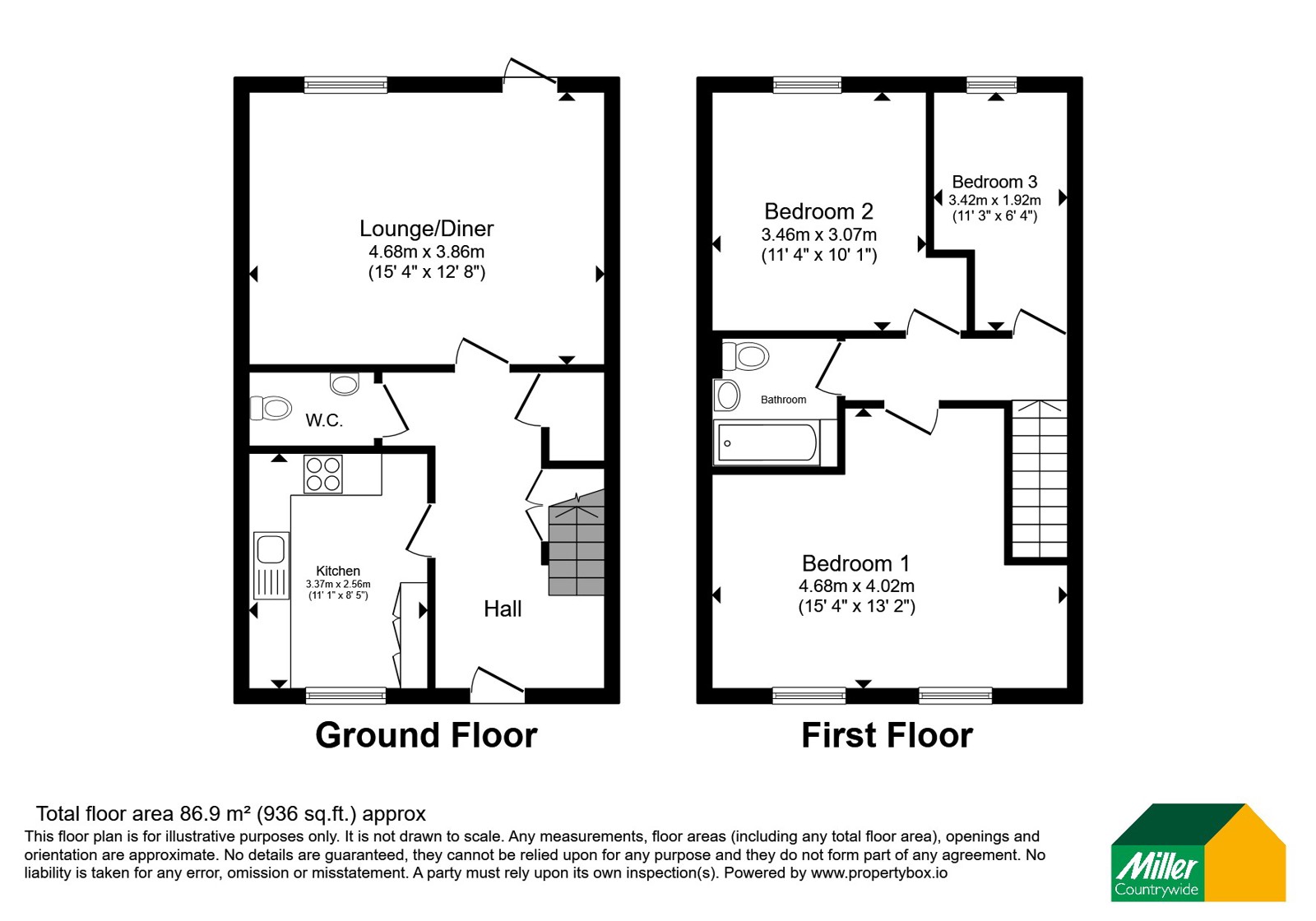 31, Saddlers Way, Plymouth floorplan