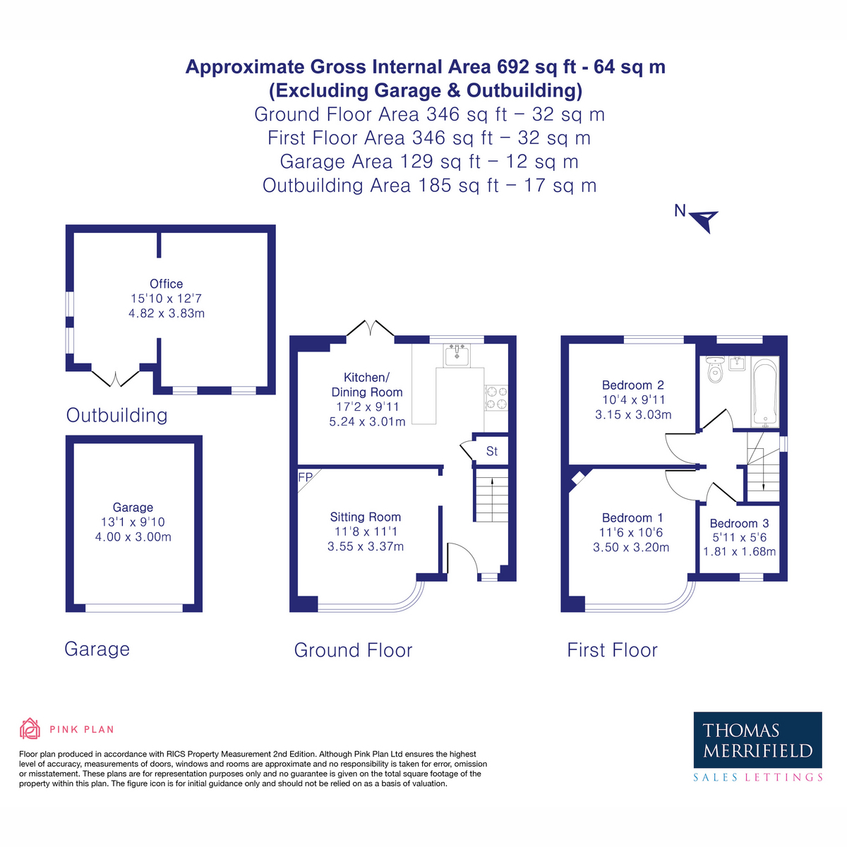 18, Hazel Crescent, Kidlington floorplan