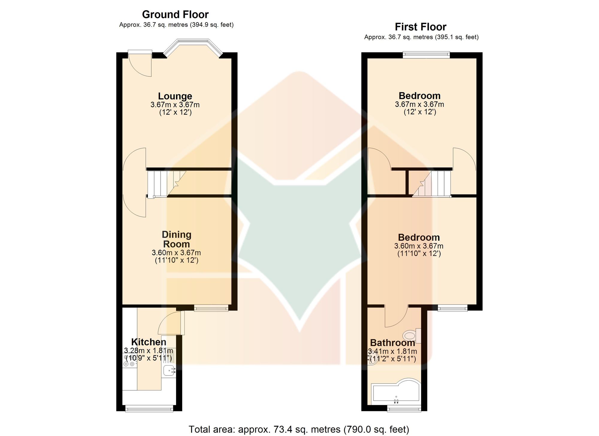 40 Etherington Street, Gainsborough floorplan