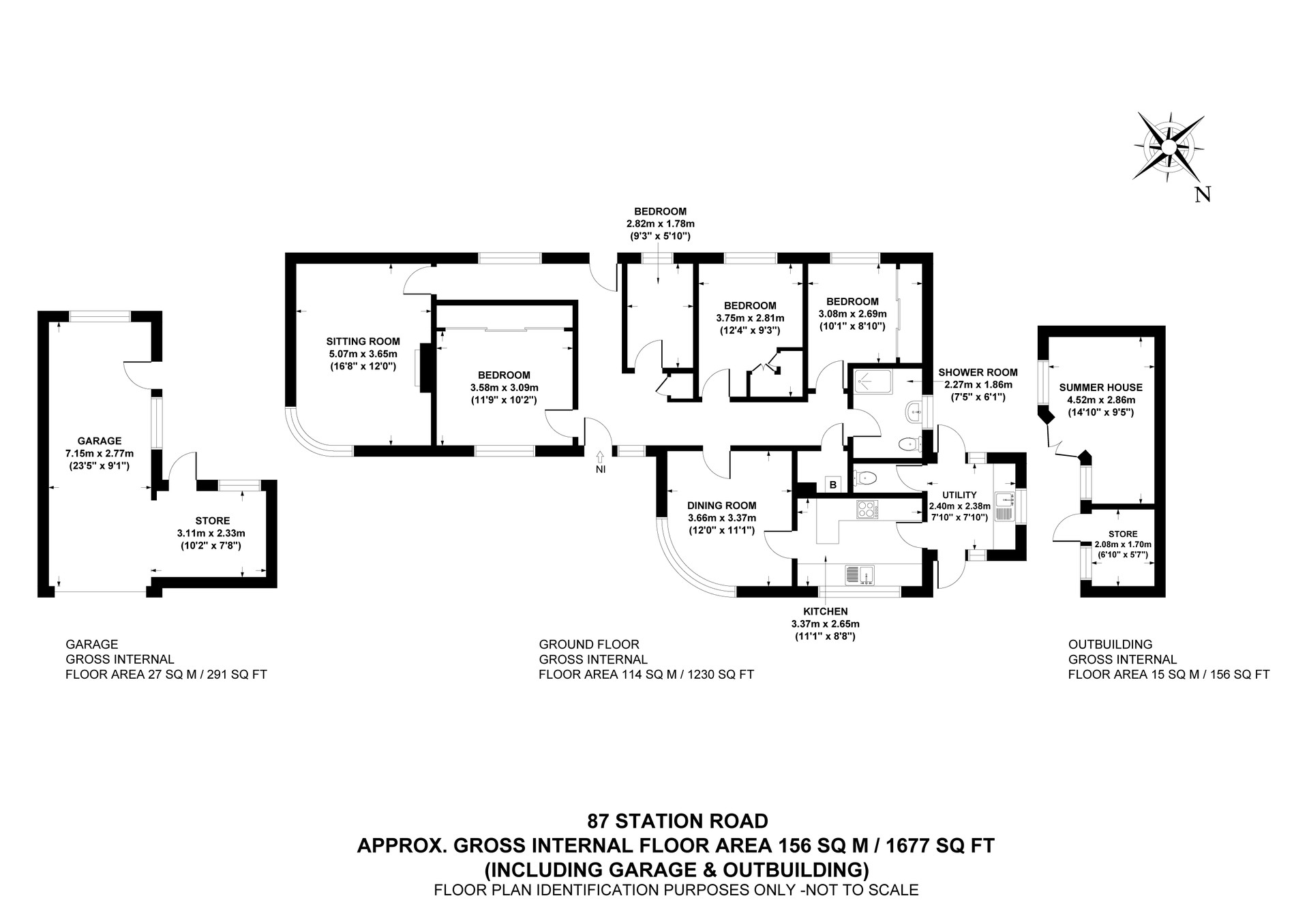 87 Station Road, Stoke Mandeville floorplan
