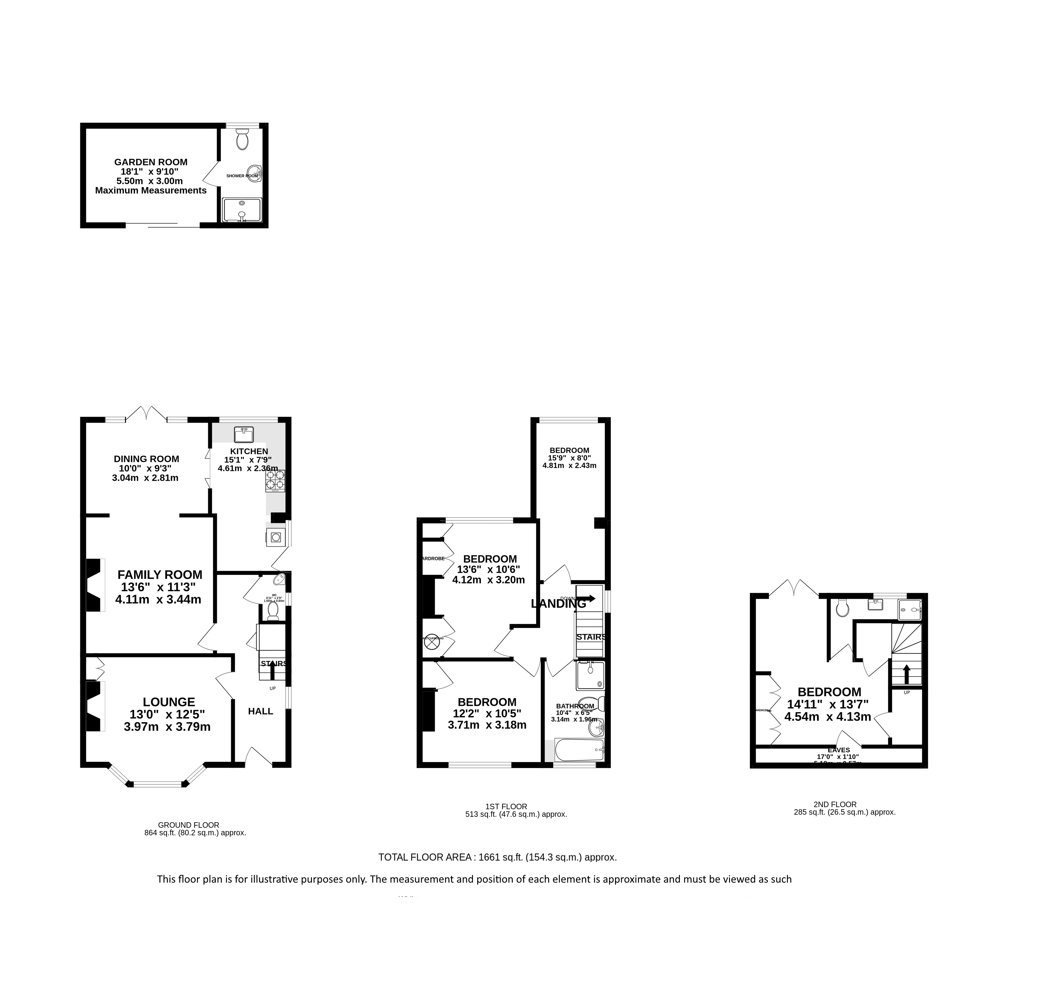 15, Barnfield Road, Hertfordshire floorplan