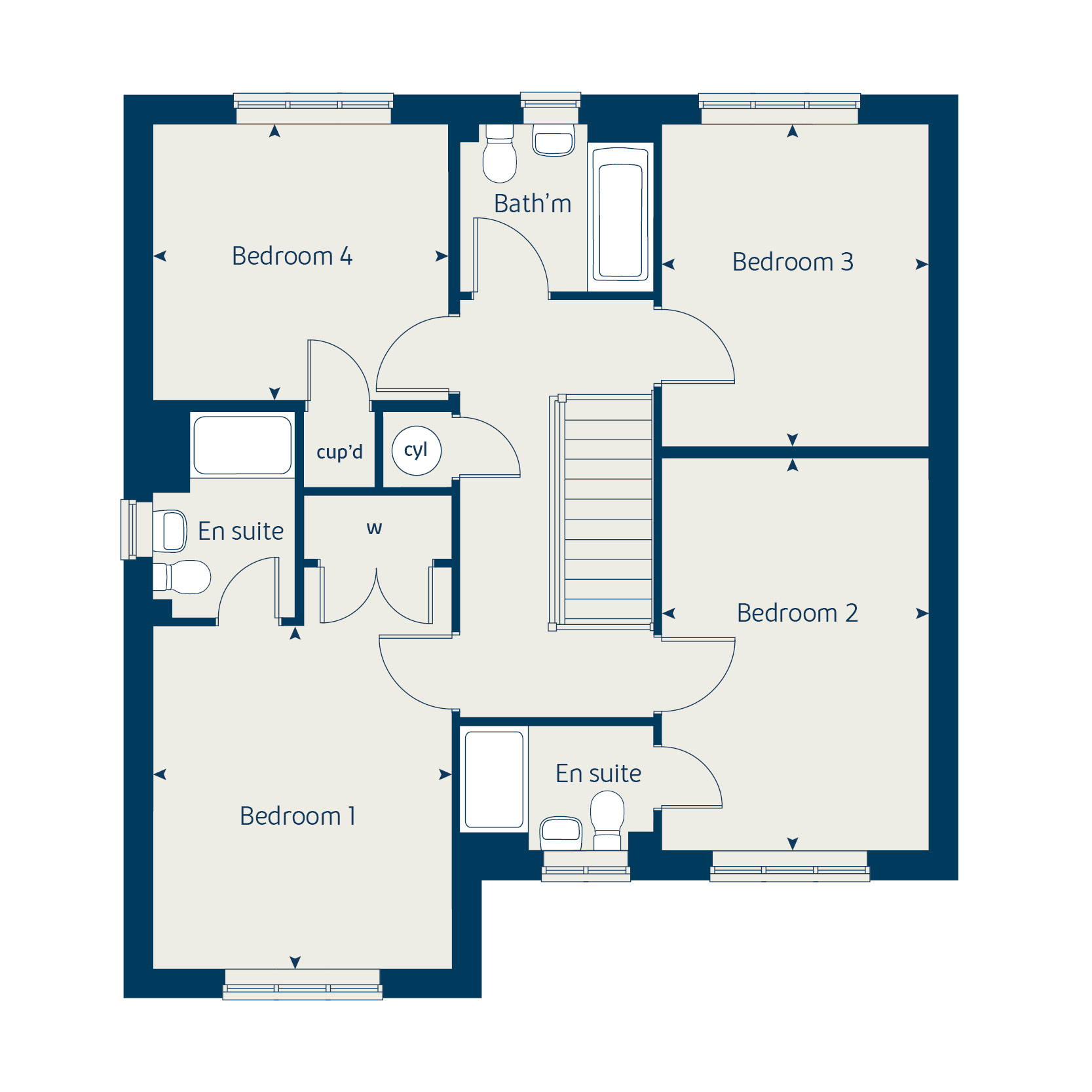 277, Gaw End Lane, Macclesfield floorplan
