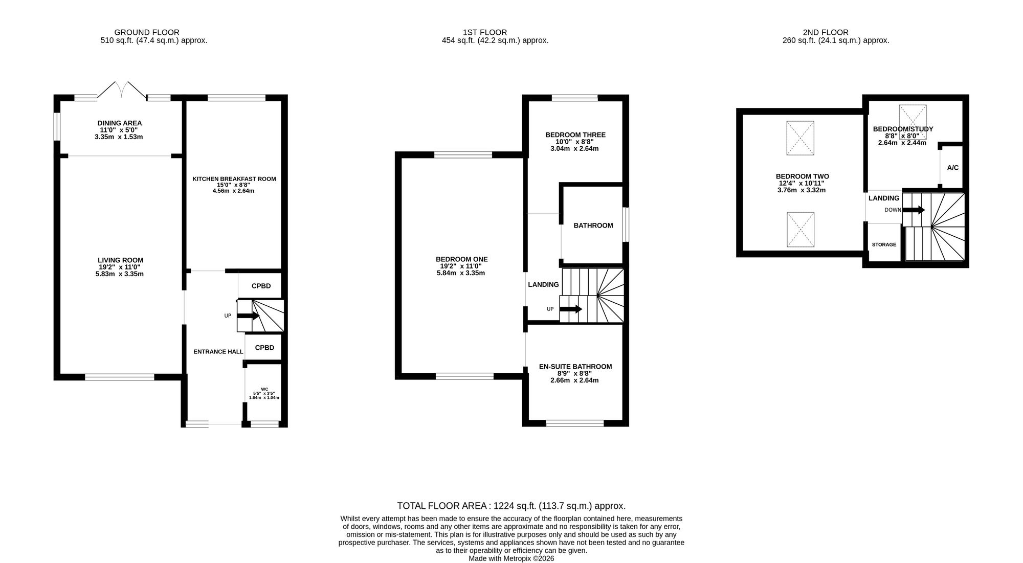 10 Shamrock Way, Southampton floorplan