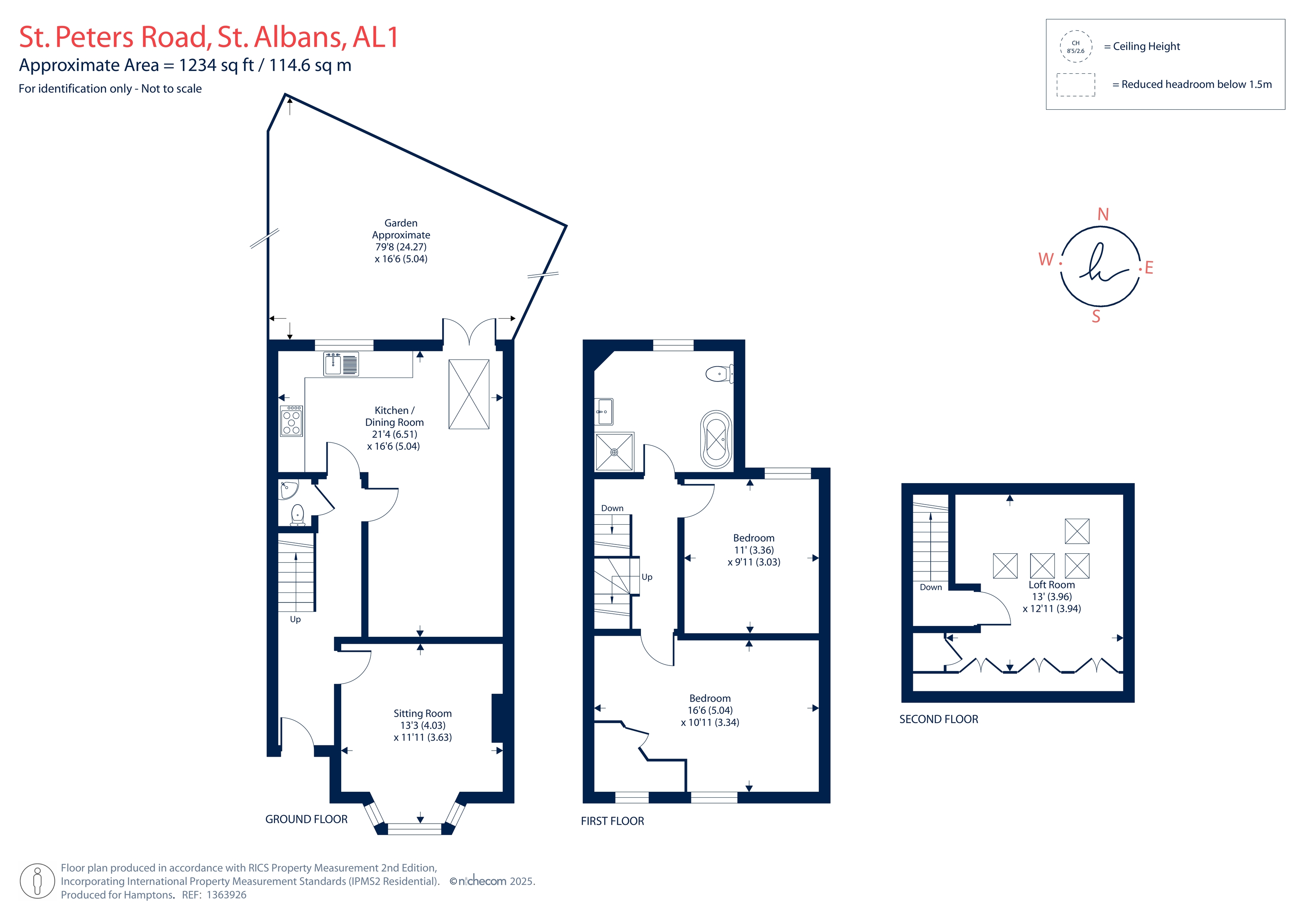 33, St. Peters Road, St. Albans floorplan