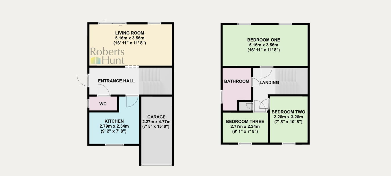 1a, Hazelmere Close, Feltham floorplan
