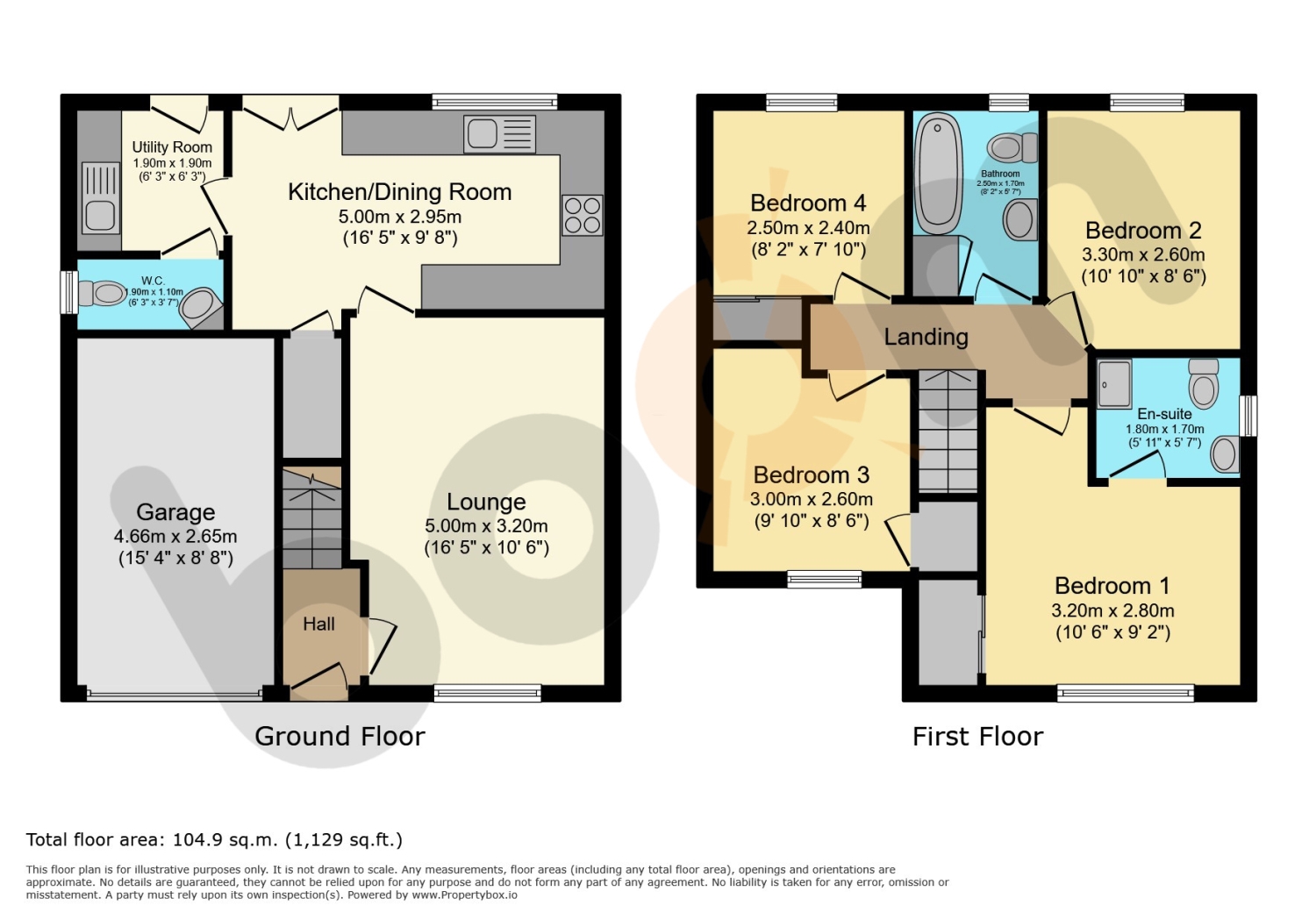 9, St. Cuthberts Crescent Hallhill Road, Johnstone floorplan