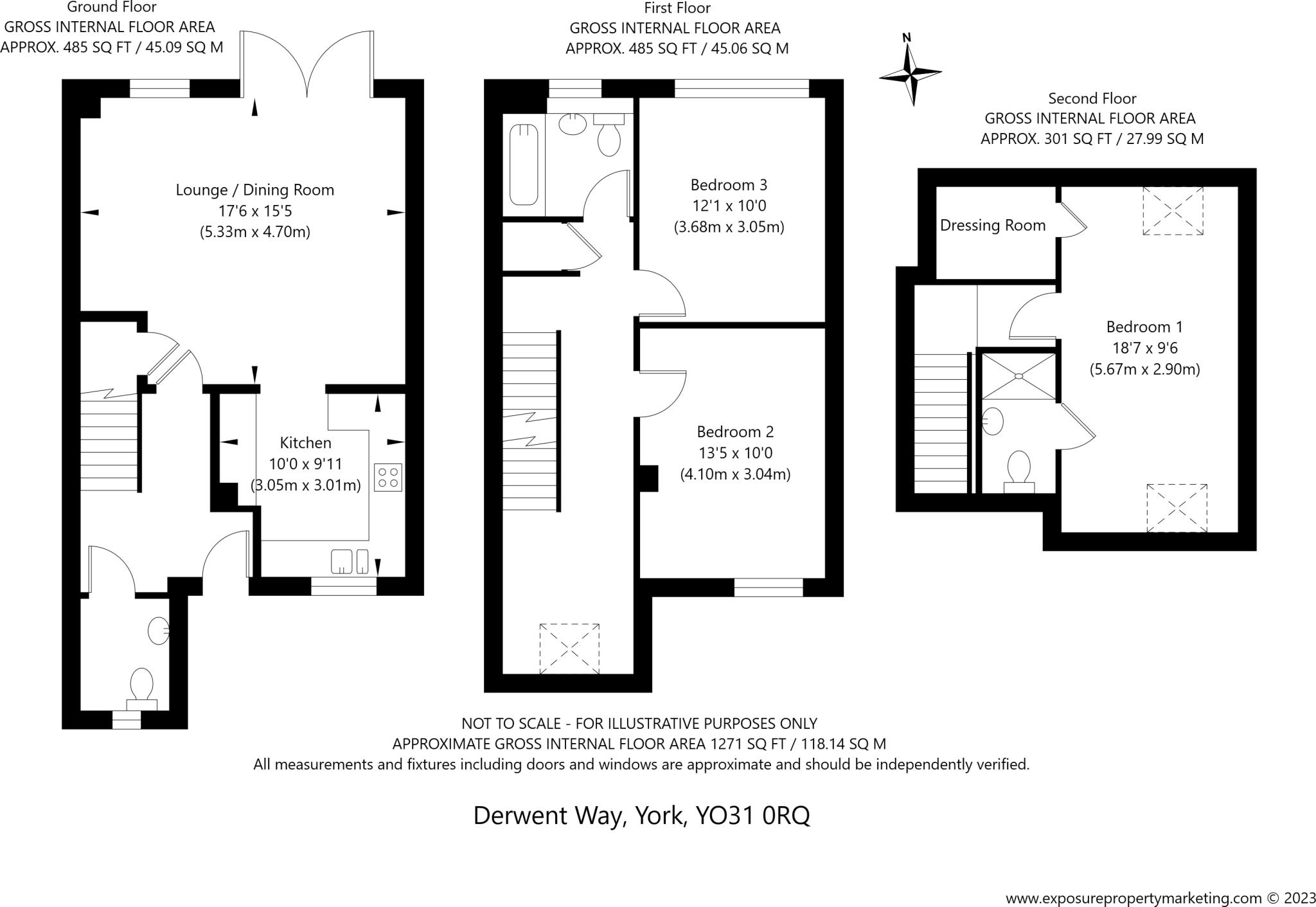 Derwent Way, York floorplan