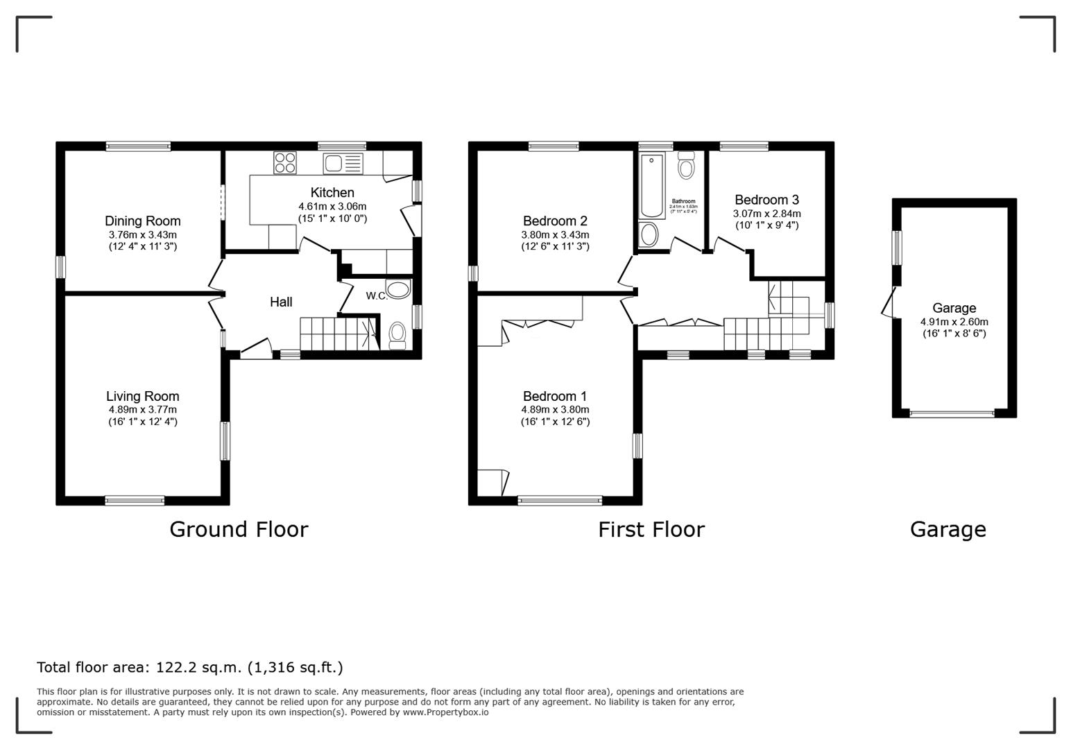 49, Padleys Lane, Nottingham floorplan