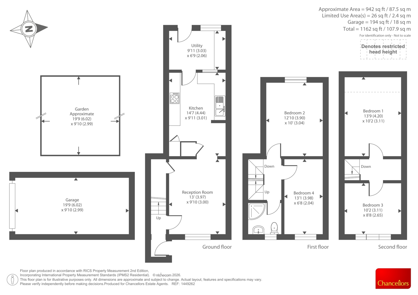 8 LYNN CLOSE, Lynn Close, Oxford floorplan