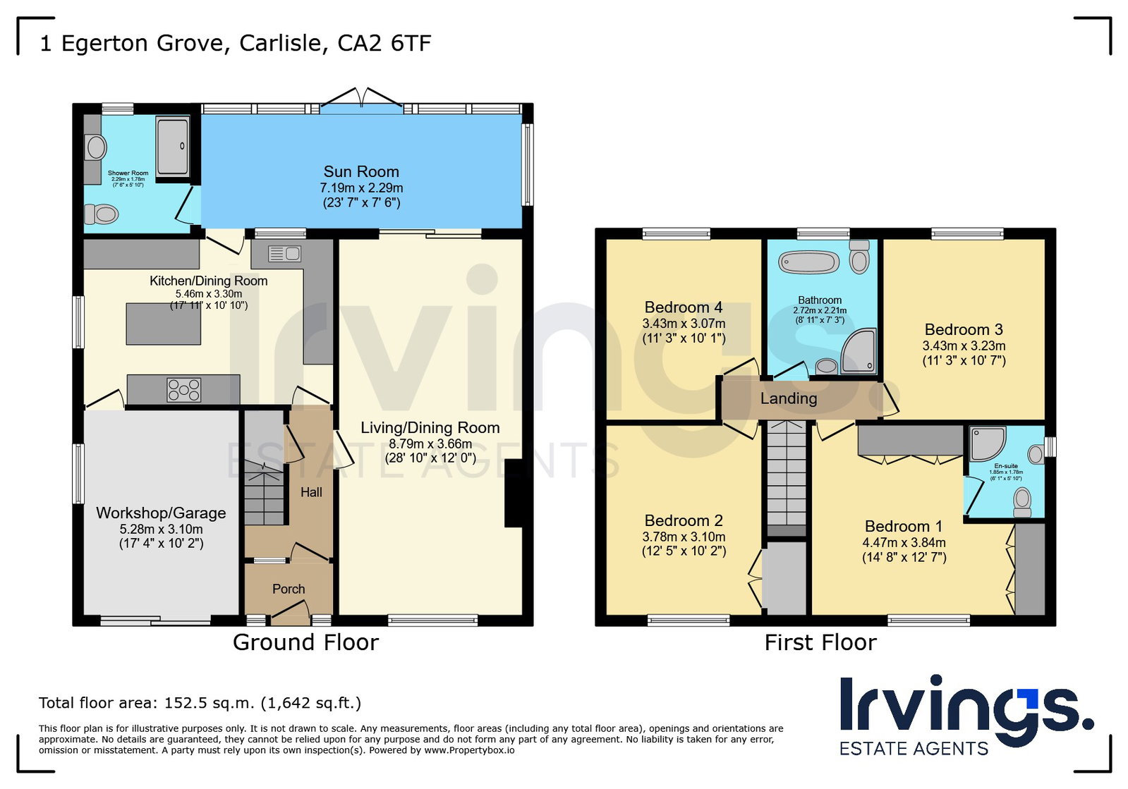 1, Egerton Grove, Carlisle floorplan
