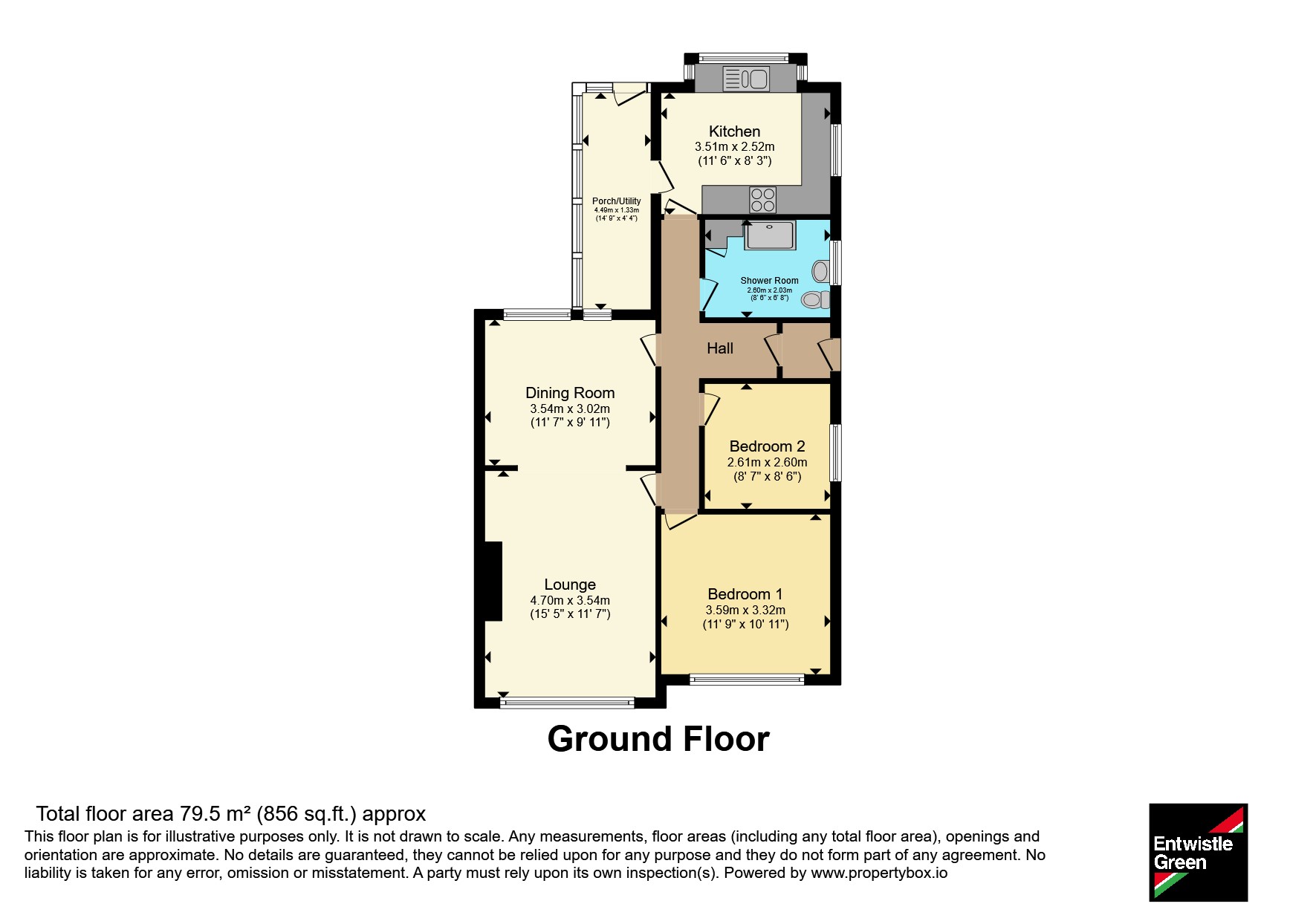 18, Lune Drive, Lancashire floorplan