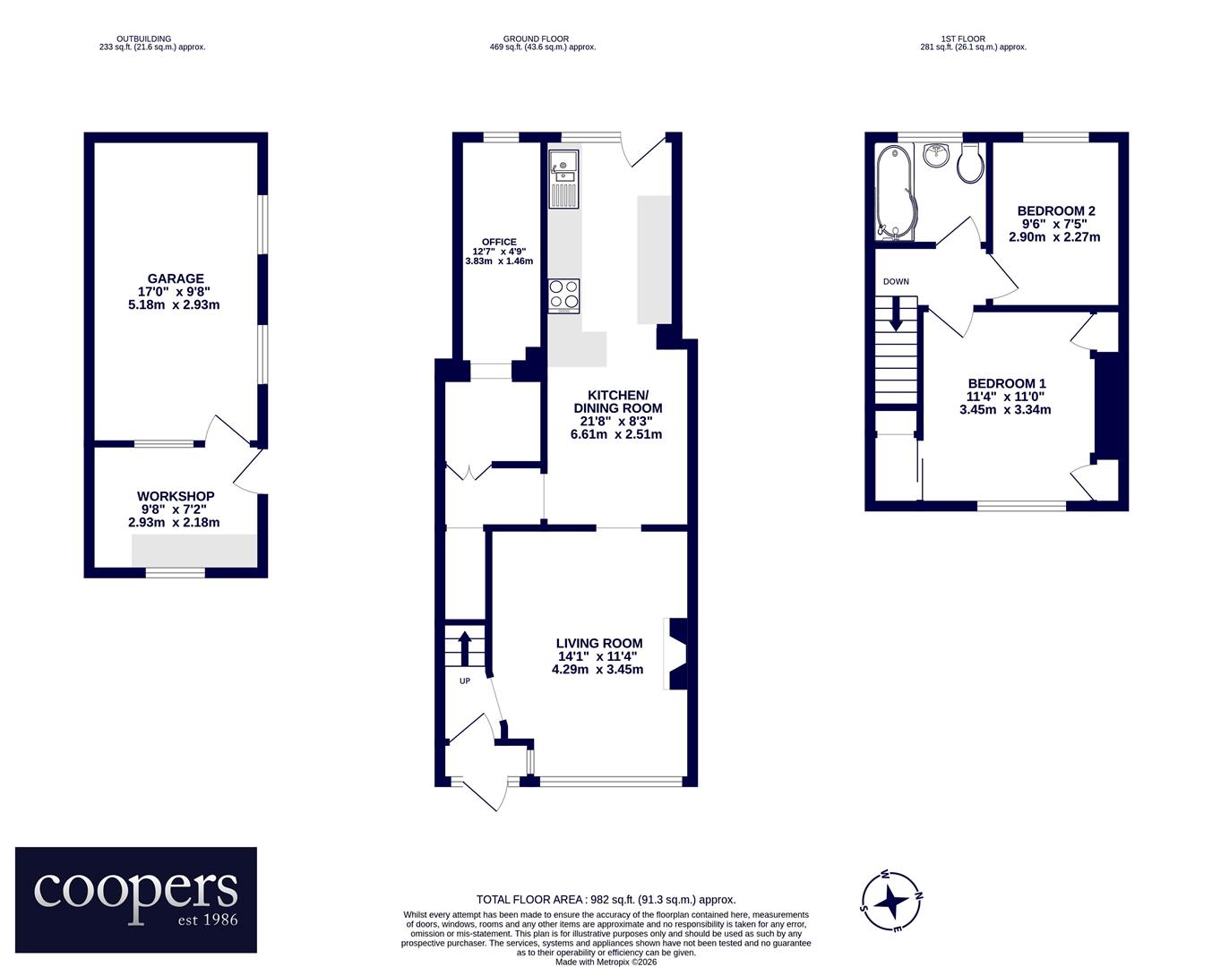 197, Lansbury Drive, Hayes floorplan