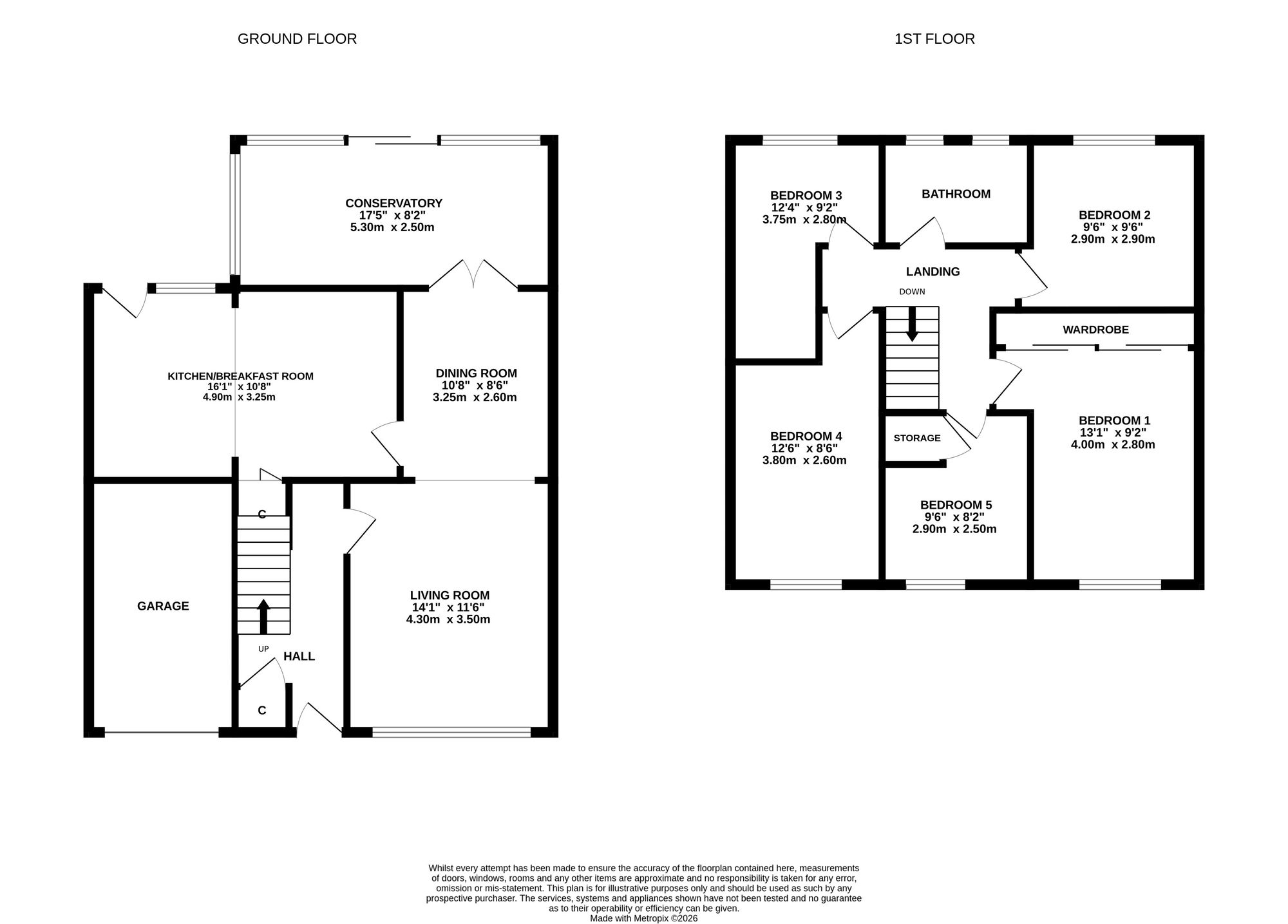 16 Dochart Crescent, Falkirk floorplan