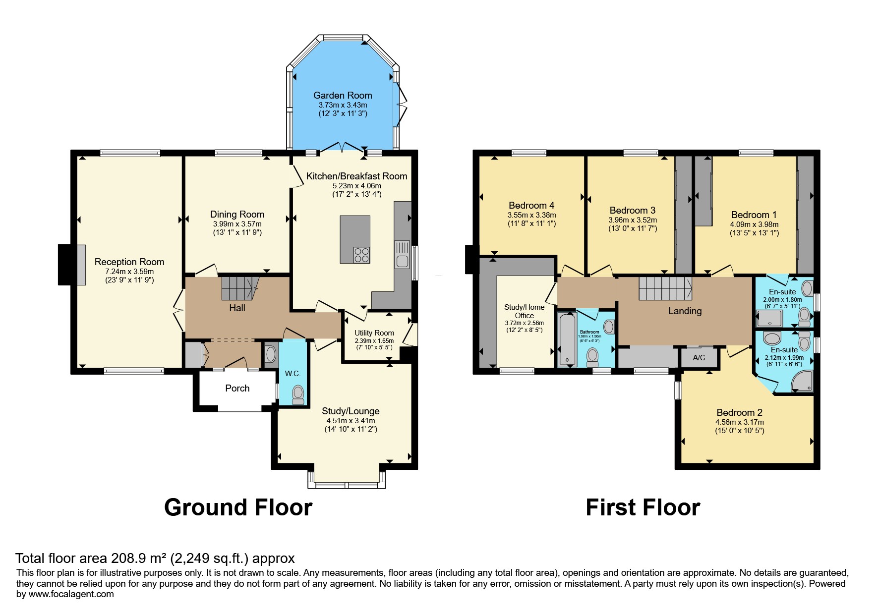6, Burntoft, Billingham floorplan