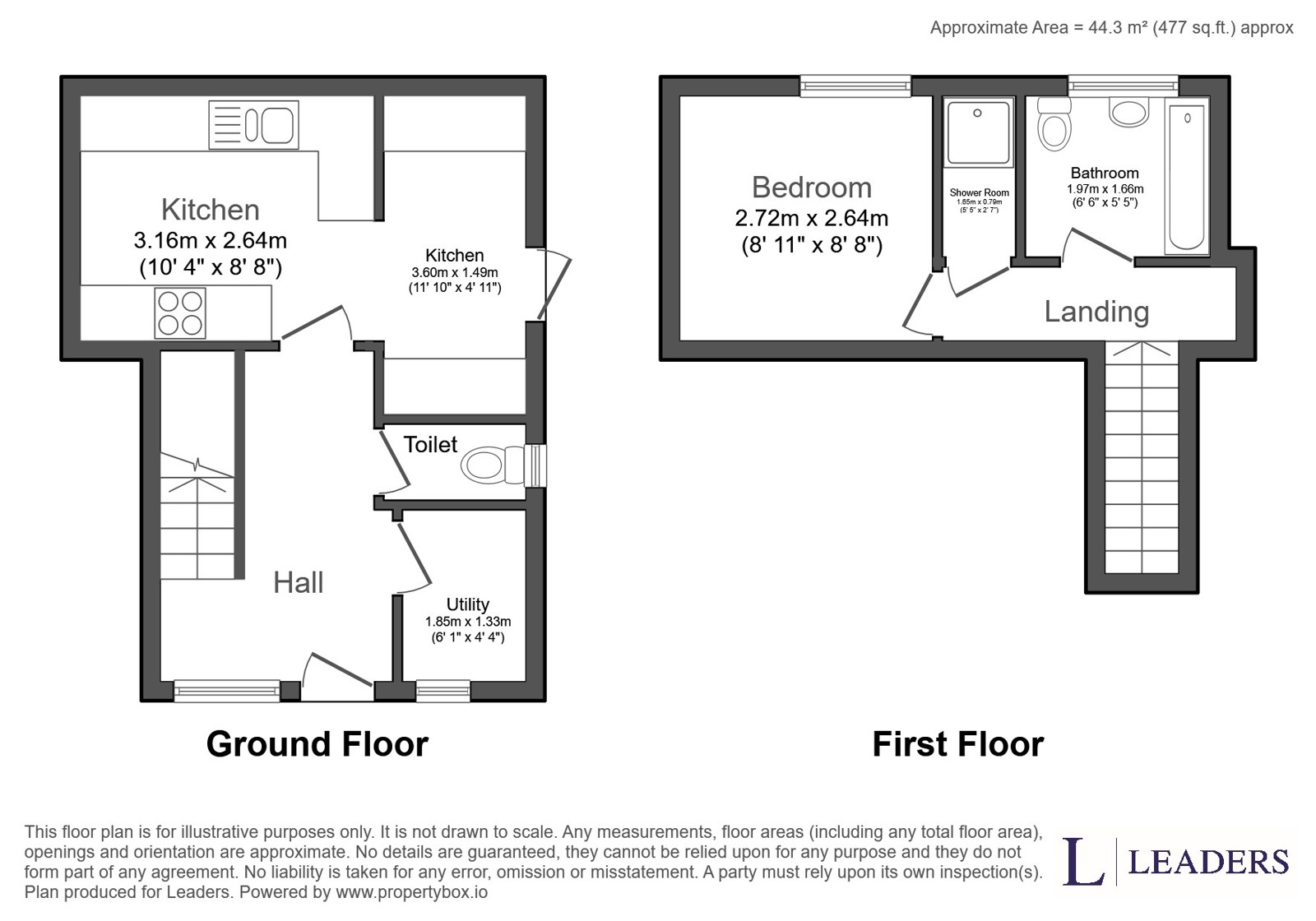 Room 4, 1, Trigg Terrace, Hertfordshire floorplan