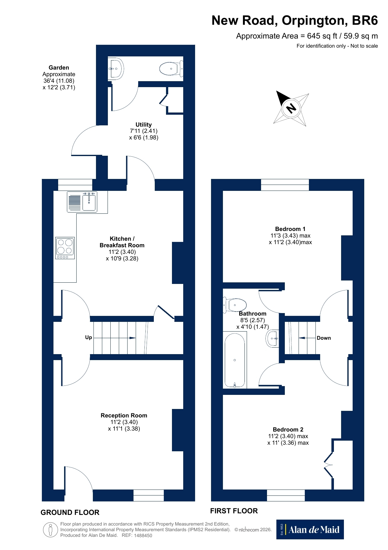 17, New Road, Orpington floorplan