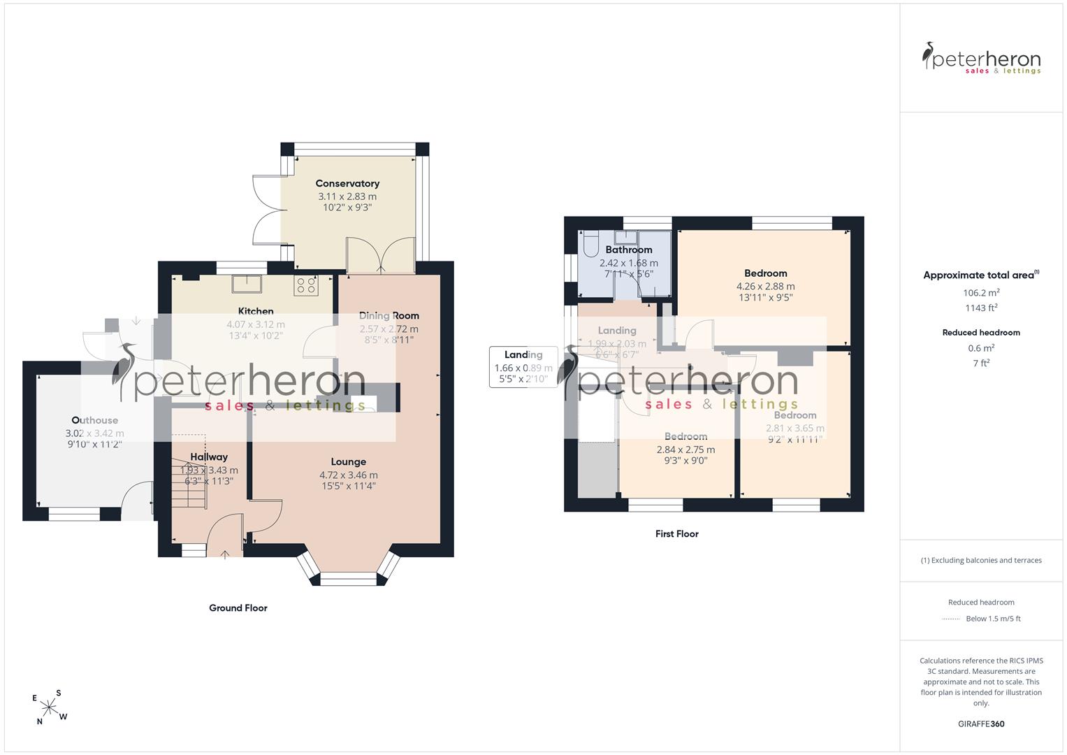 11, Portchester Square, Sunderland floorplan