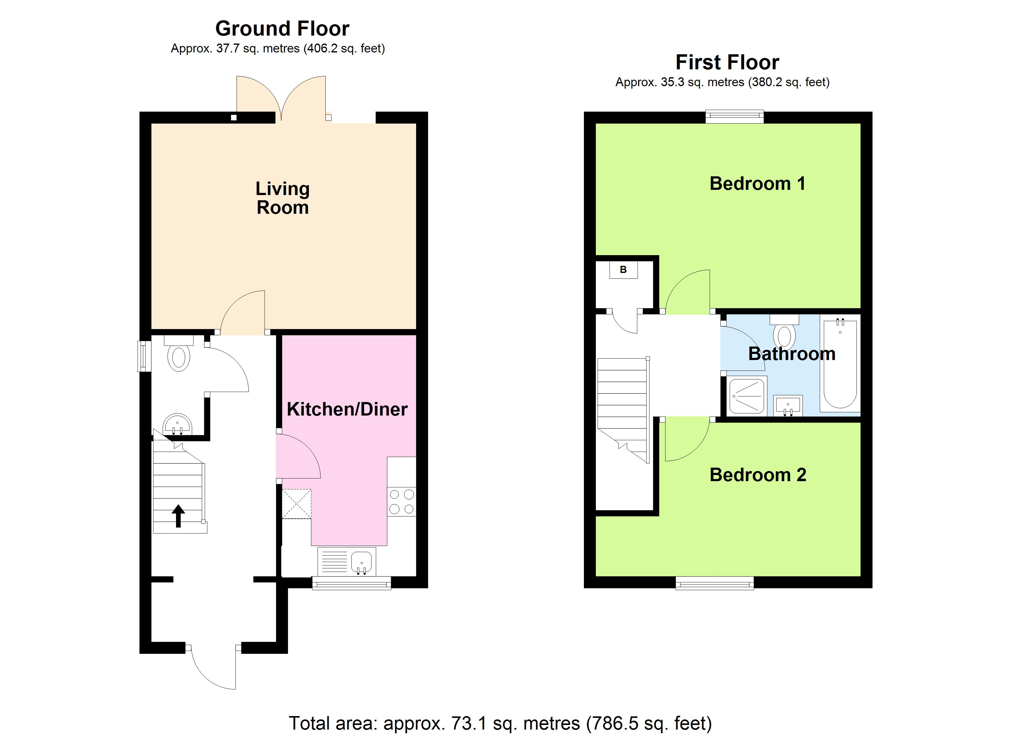 Plot 13,, Clos Yr Ysgol, Neath Port Talbot floorplan