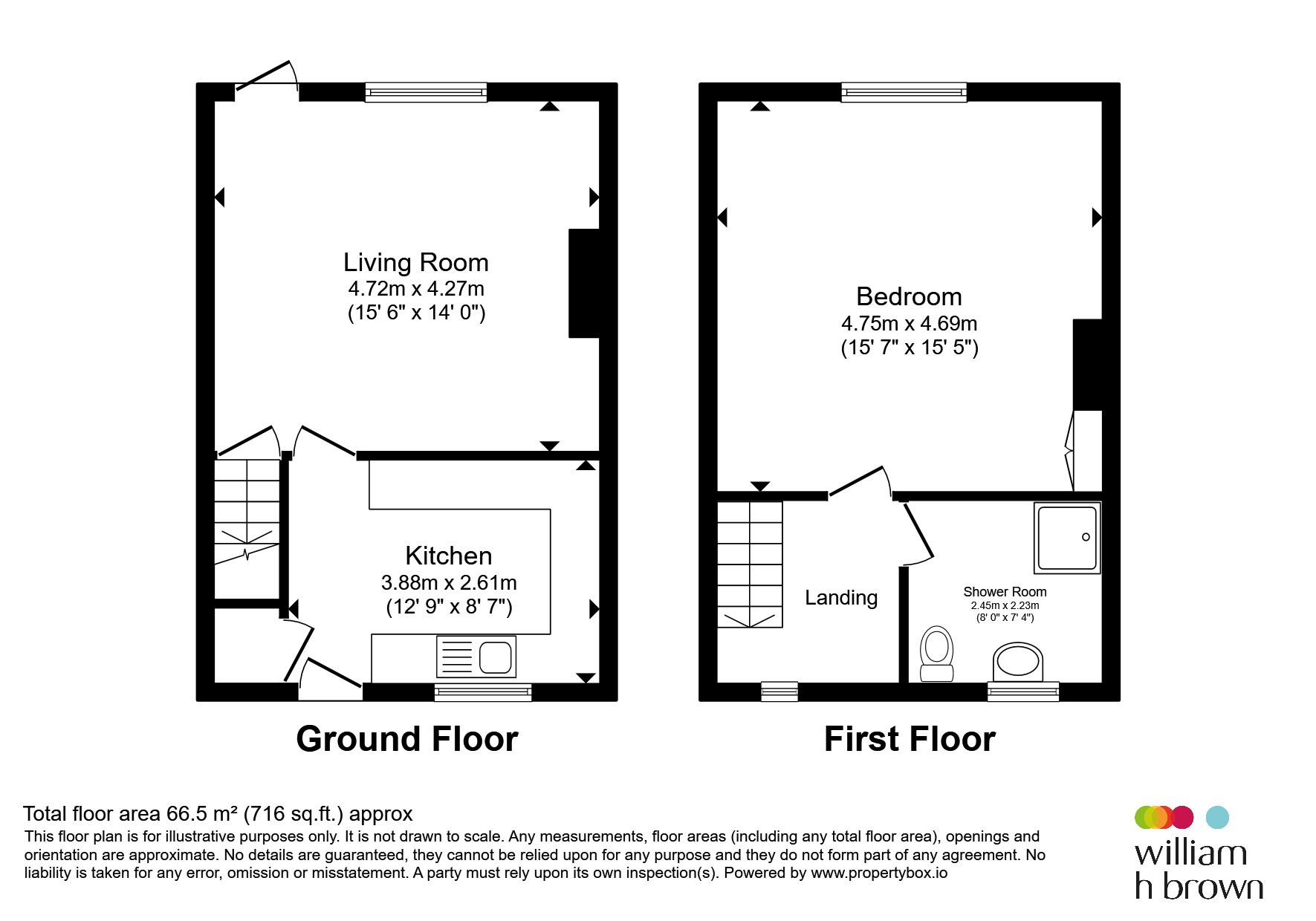 405, Street Lane, Leeds floorplan