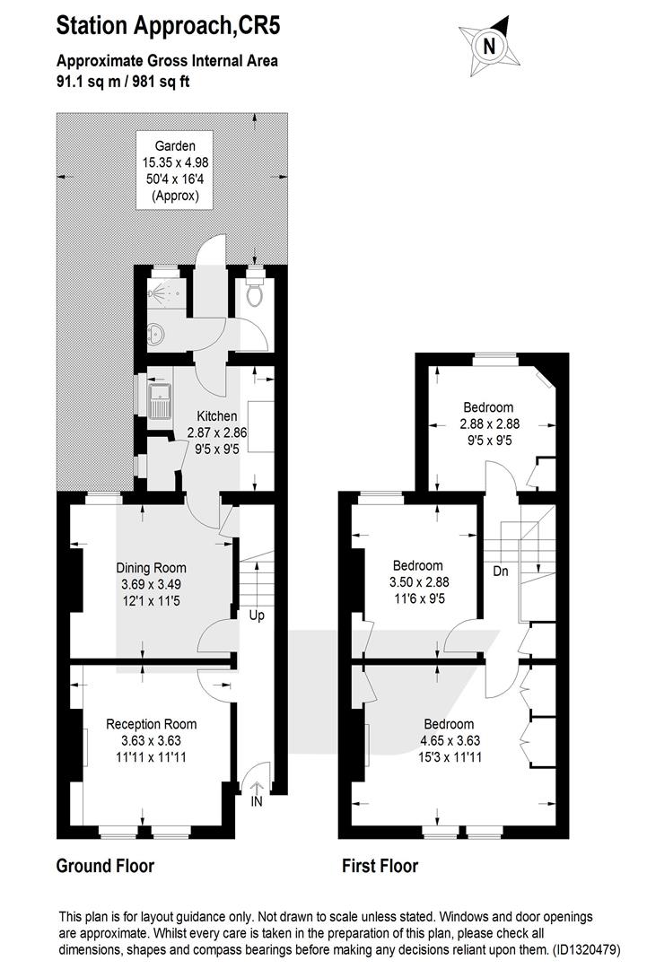 19, Station Approach, Coulsdon floorplan