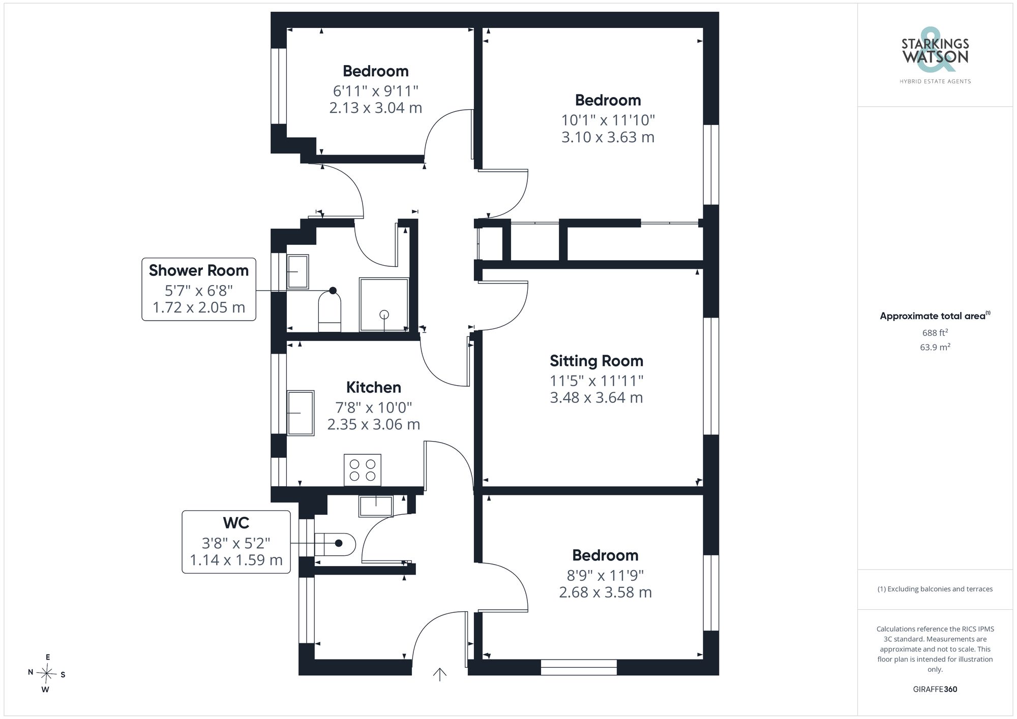 46 Briar Road, Harleston floorplan