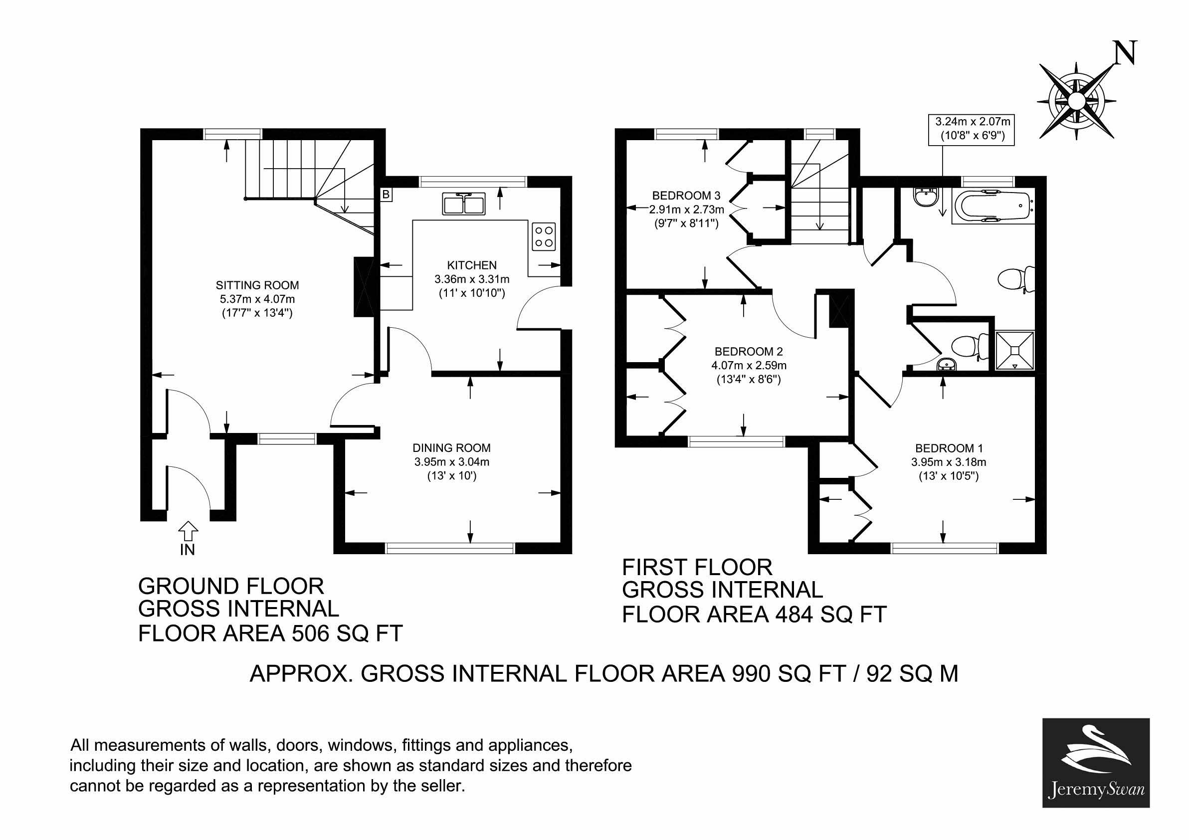 3 Bedrooms Semi-detached house to rent in Blackthorne Lane, Ballinger, Great Missenden HP16