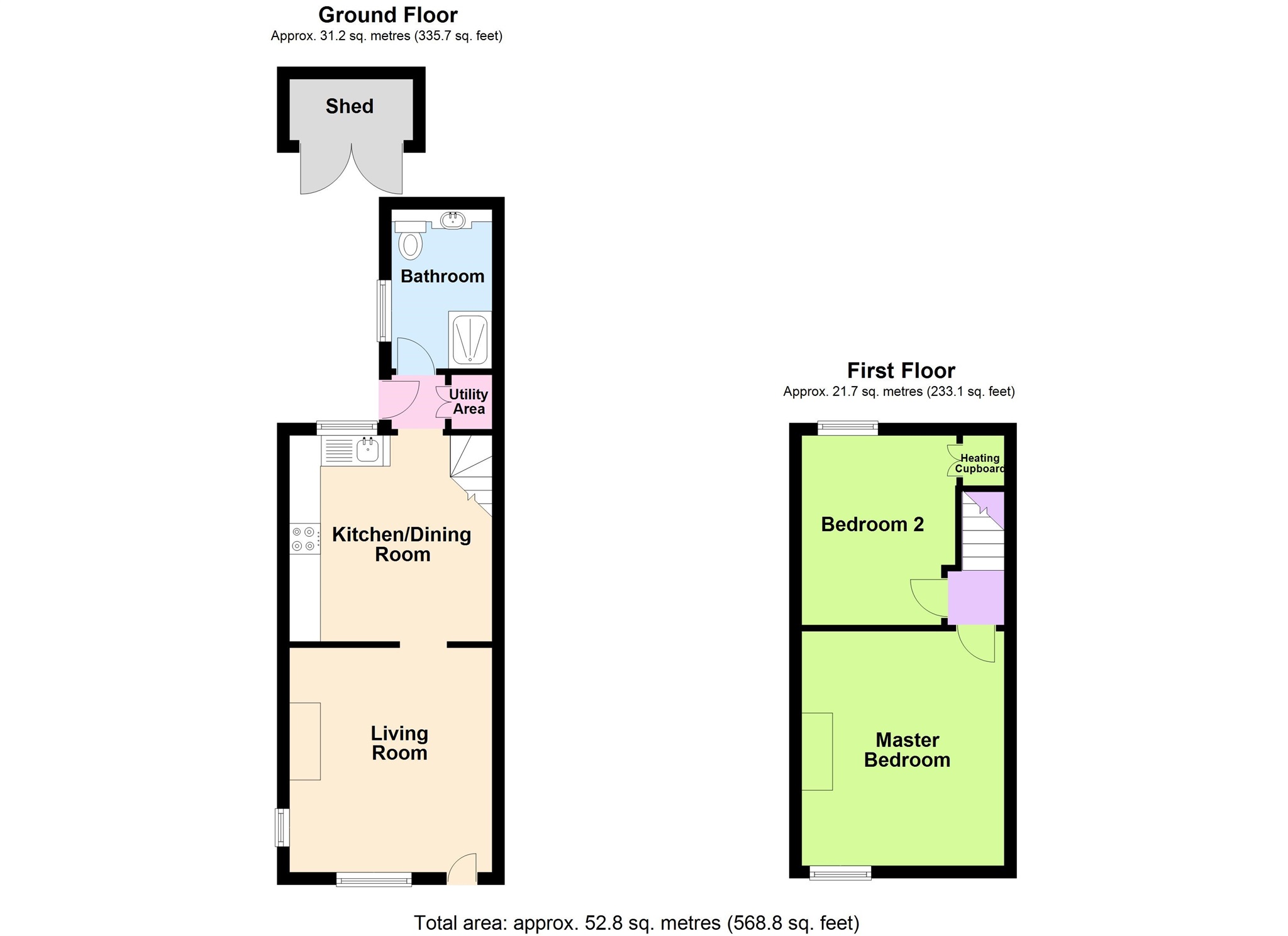 Duke Street, Aspley Guise, Milton Keynes MK17, 2 bedroom end terrace house for sale 60907811