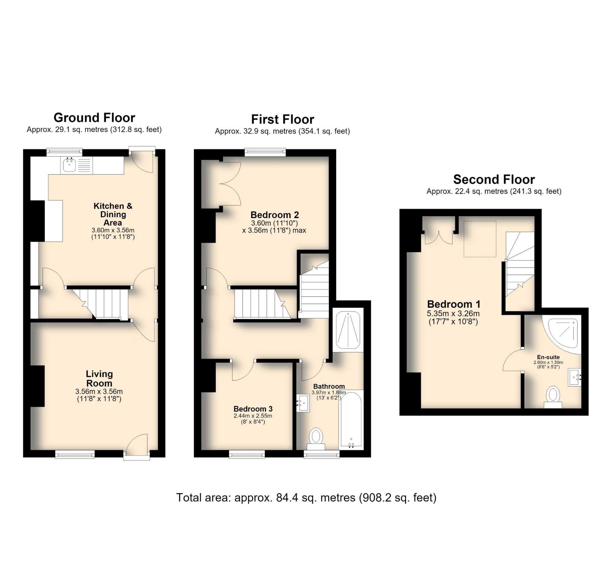 19 Southwell Road, Sheffield floorplan