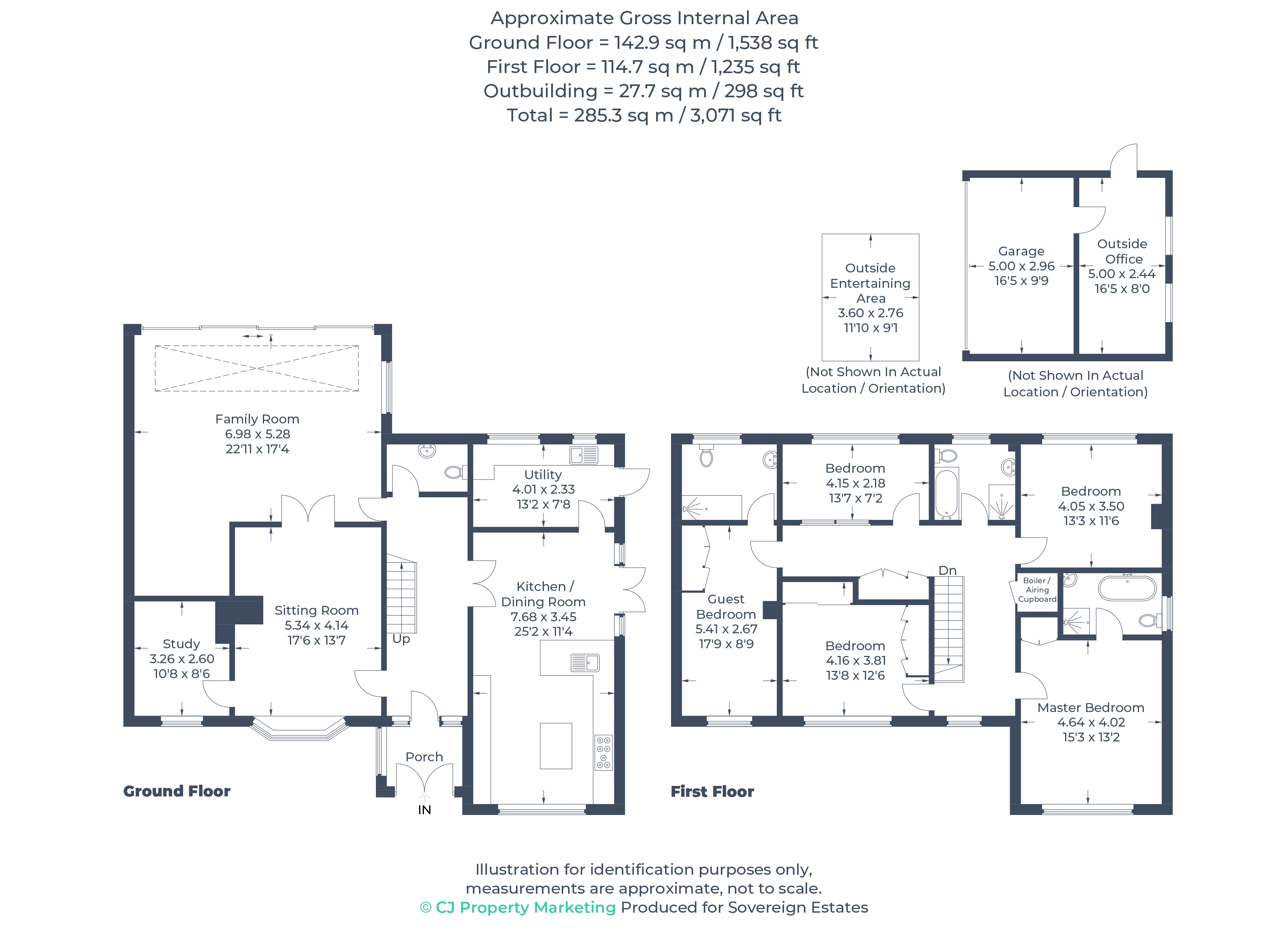 7, Roefields Close, Felden floorplan