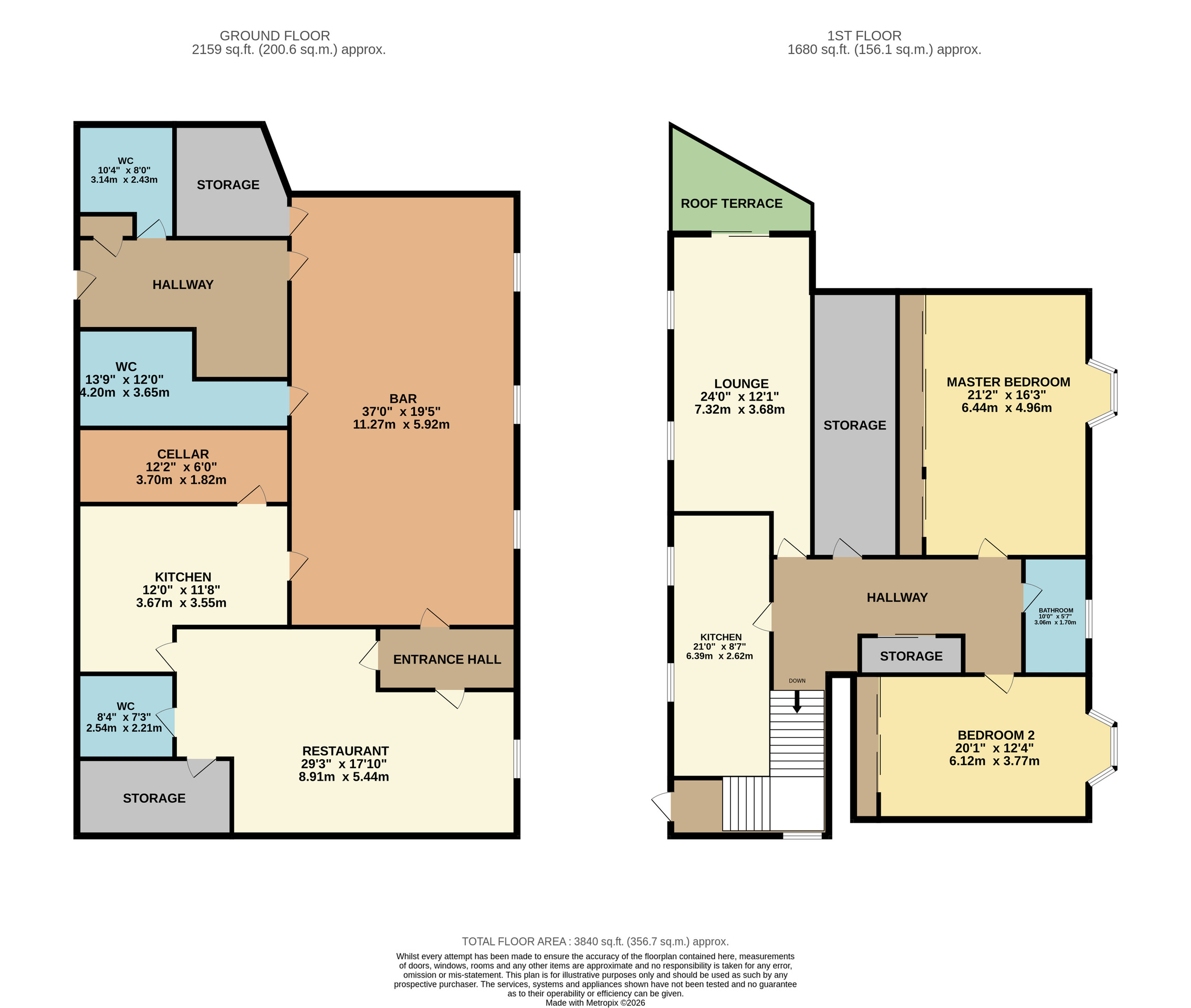 The Inns, 50 Main Street, Forth, Lanark floorplan