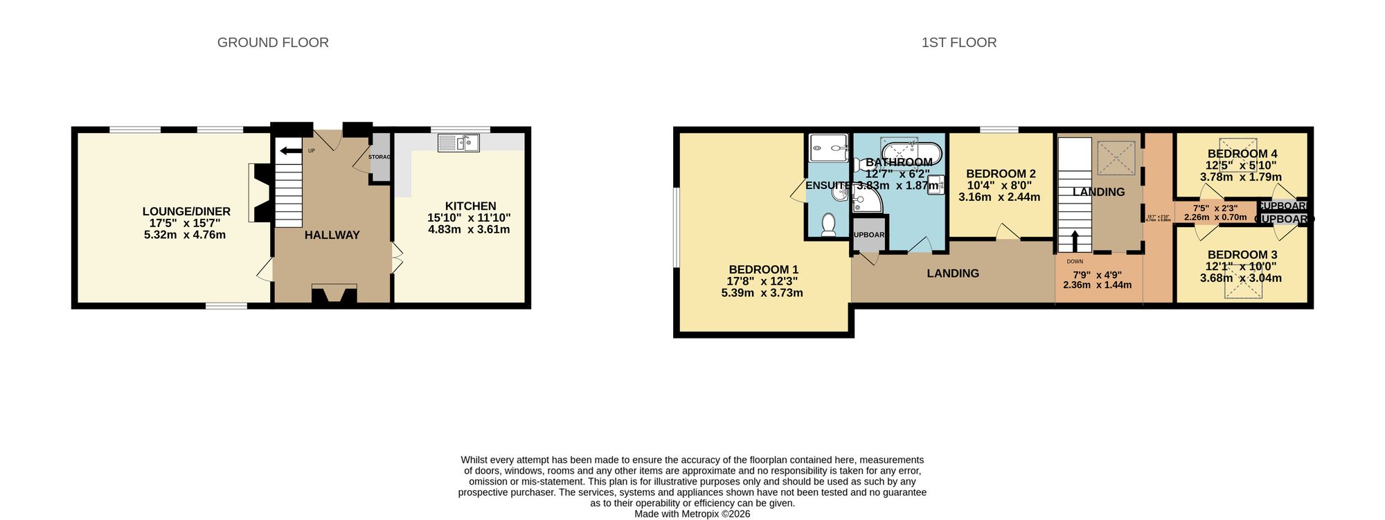 Badgers Barn, Okehampton floorplan