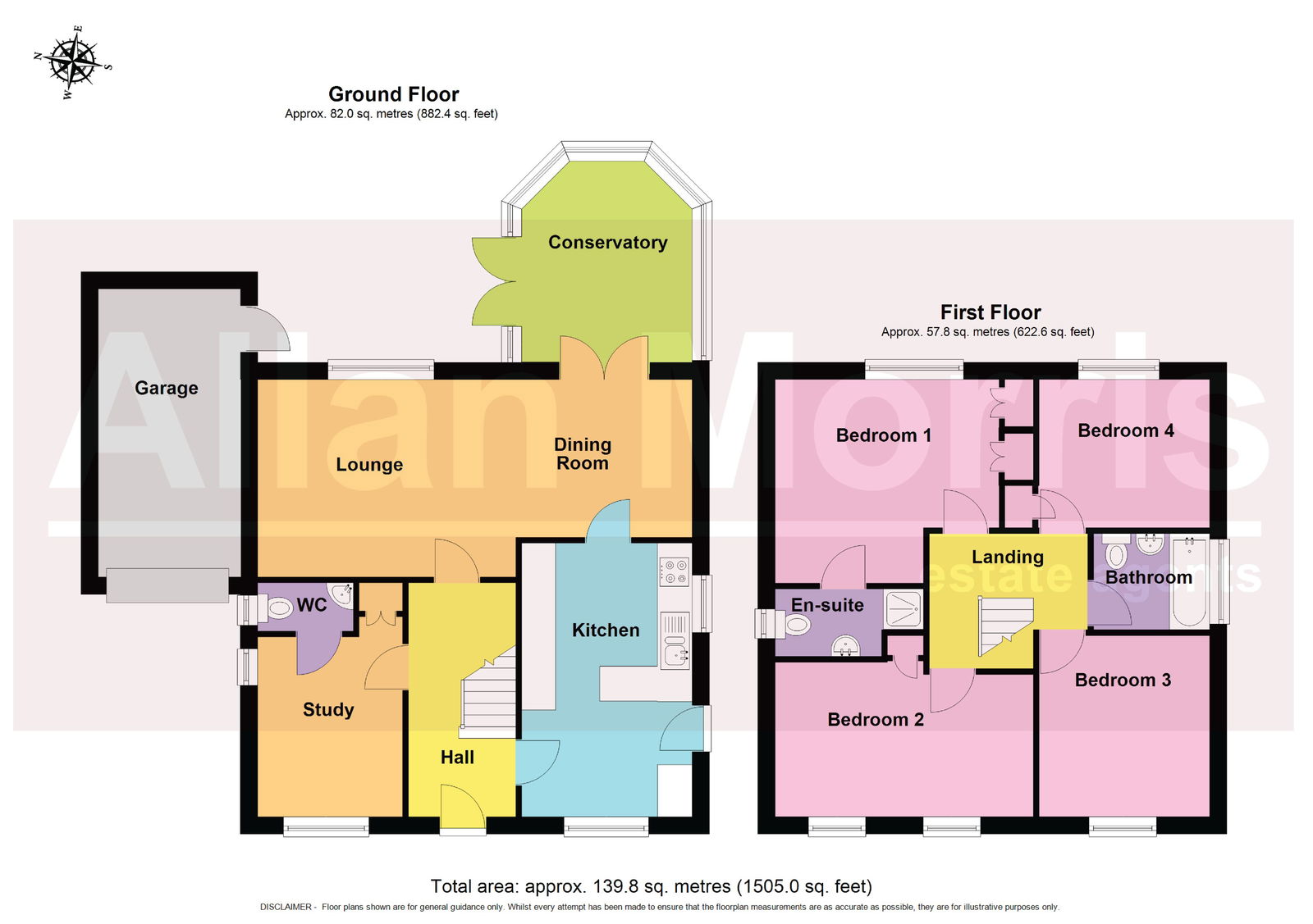 14, Millbrook Close, Worcester floorplan