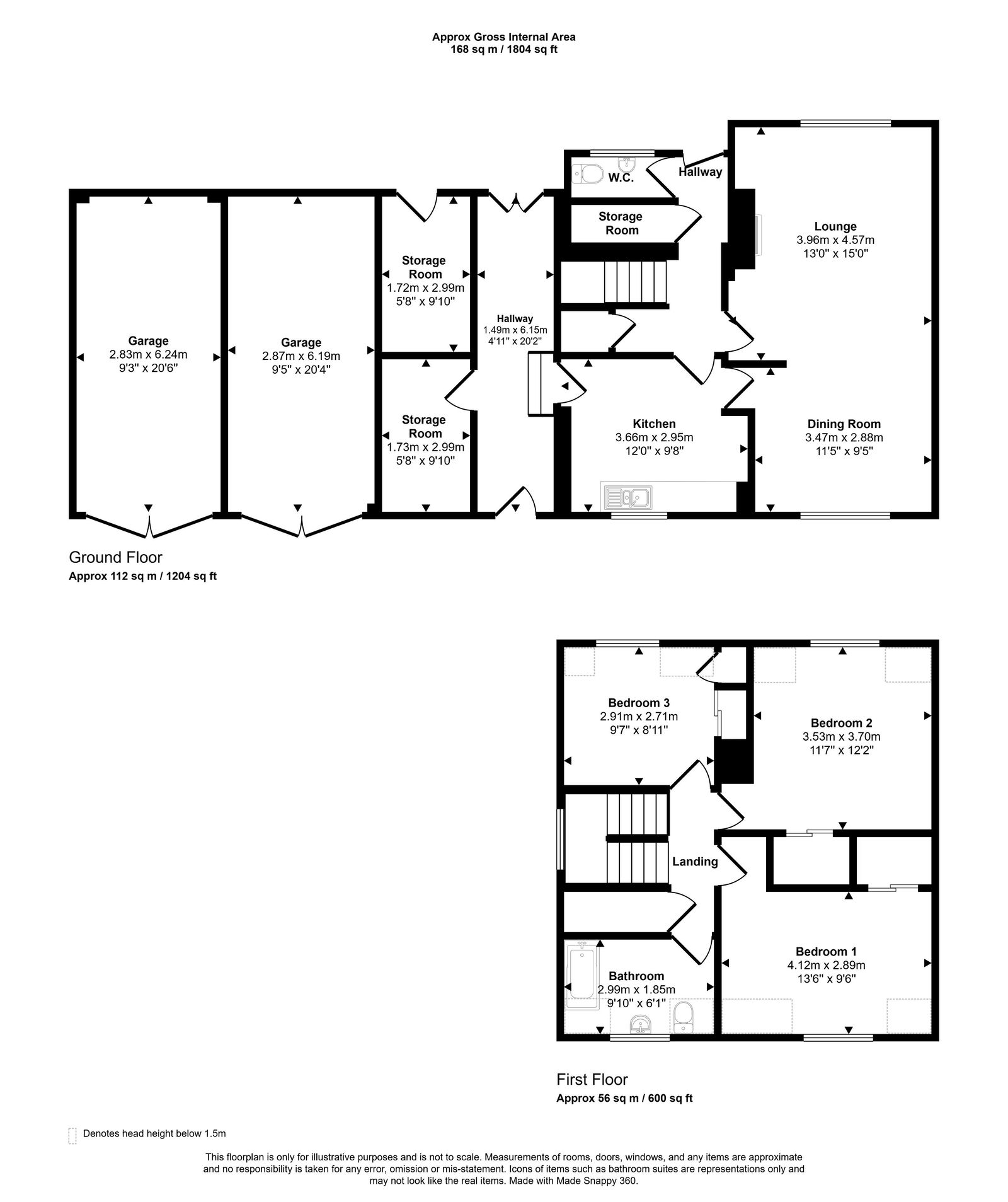 Police Houses,1, Glebe Terrace, Helmsdale floorplan